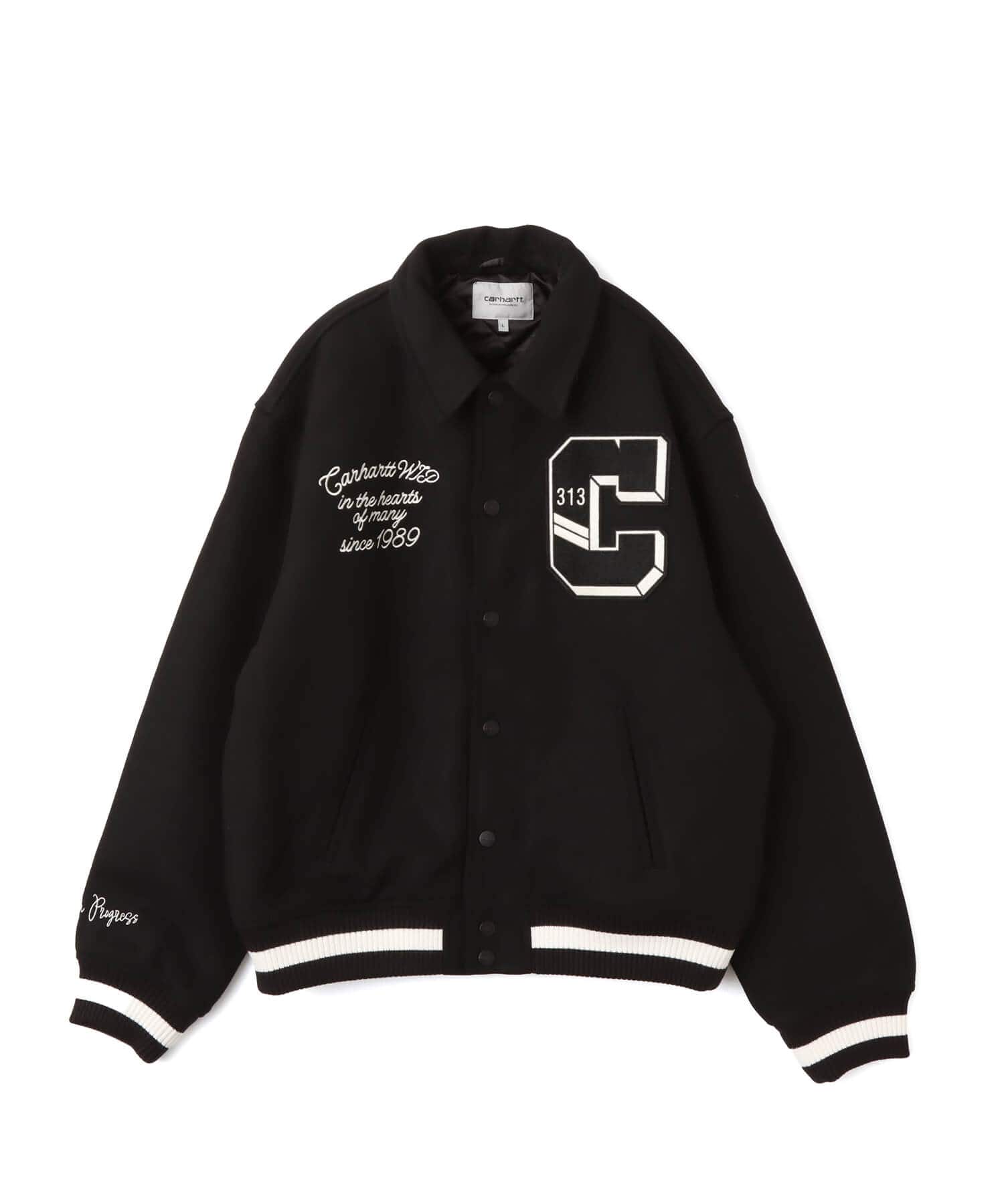 CARHARTT WORLD CLASSIC VARSITY Blackのメイン画像