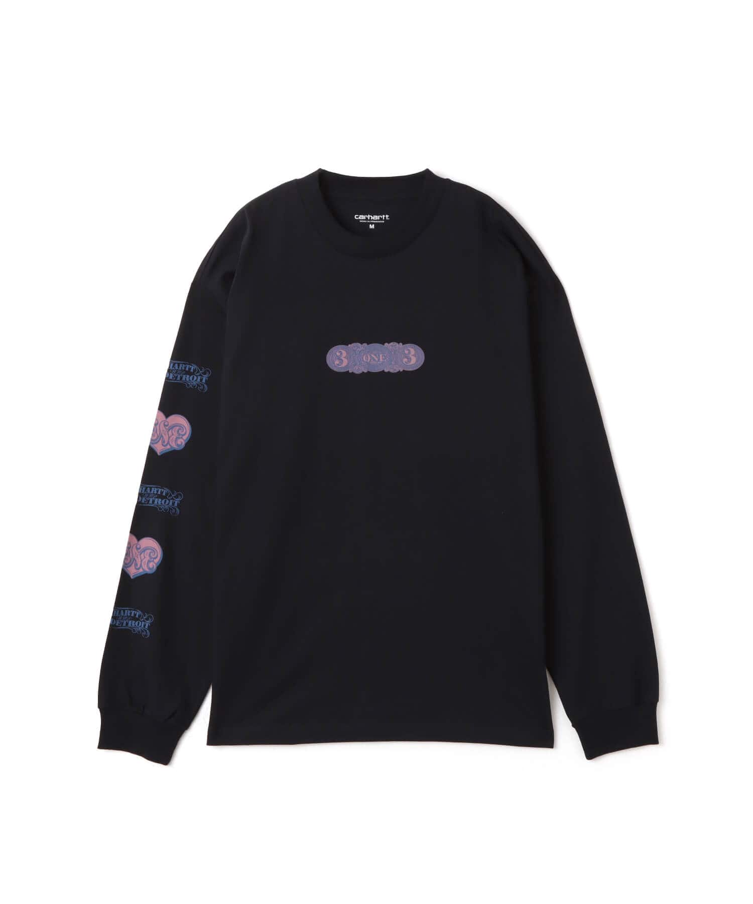 CARHARTT L/S 3 ONE 3 T-SHIRT Deep Nightのメイン画像