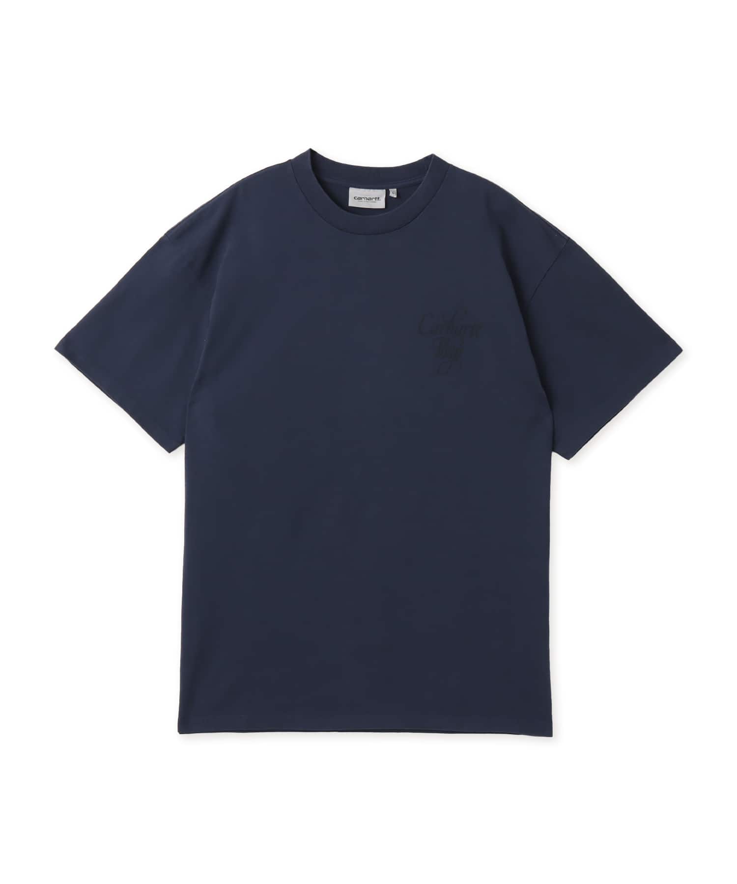 CARHARTT S/S VESTIGE T-SHIRT Blue stone washedのメイン画像