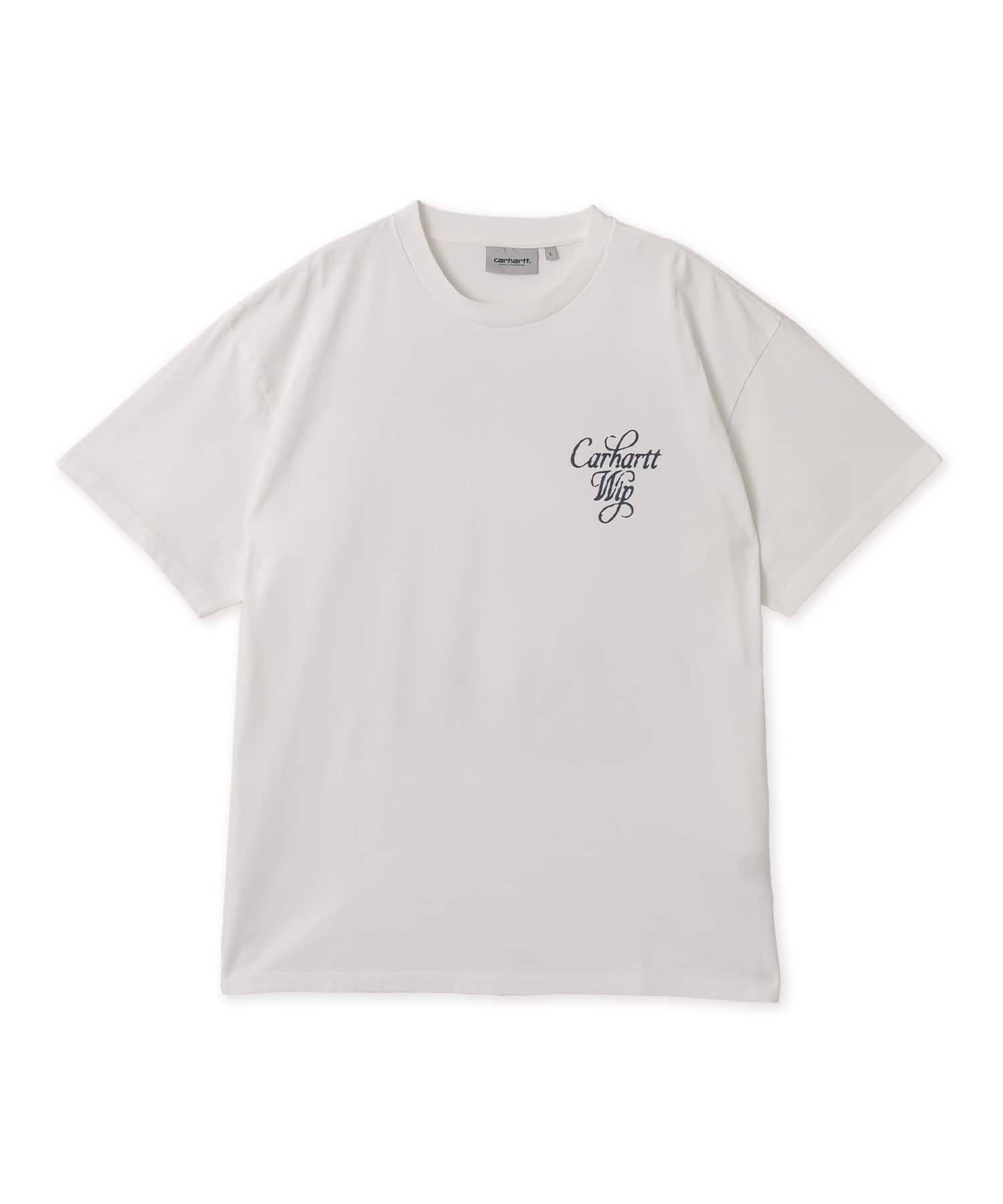 CARHARTT S/S VESTIGE T-SHIRT White stone washedのメイン画像