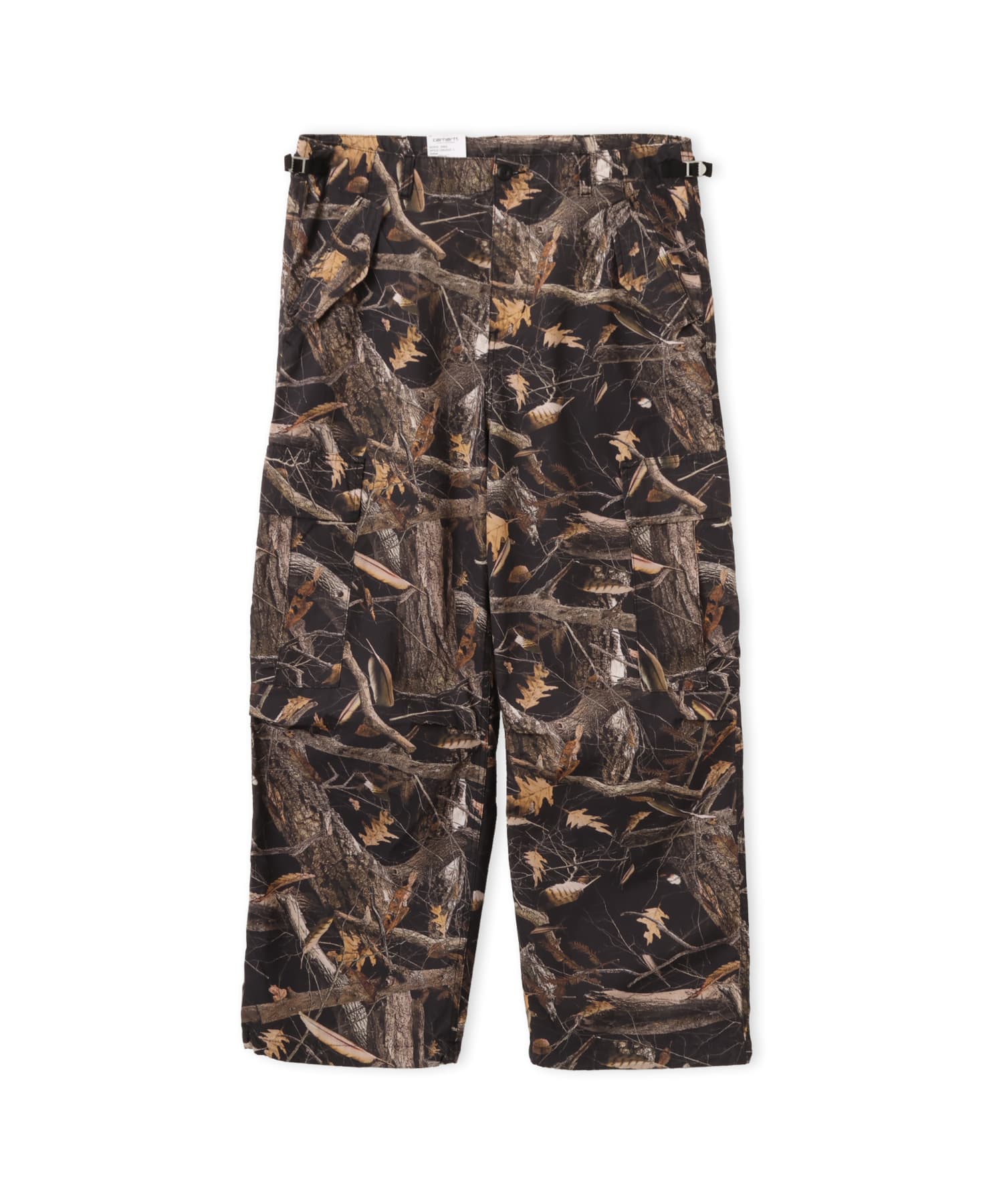 CARHARTT OSBORN CARGO PANT Camo Feather Tree Blackのメイン画像