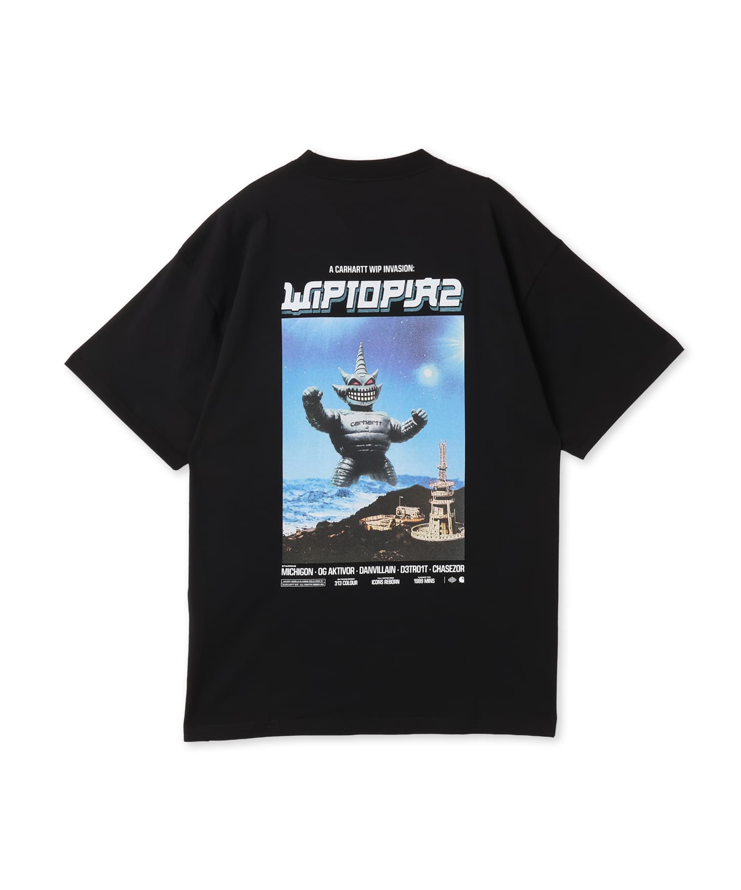 CARHARTT S/S WIPTOPIA II T-SHIRT Blackのメイン画像
