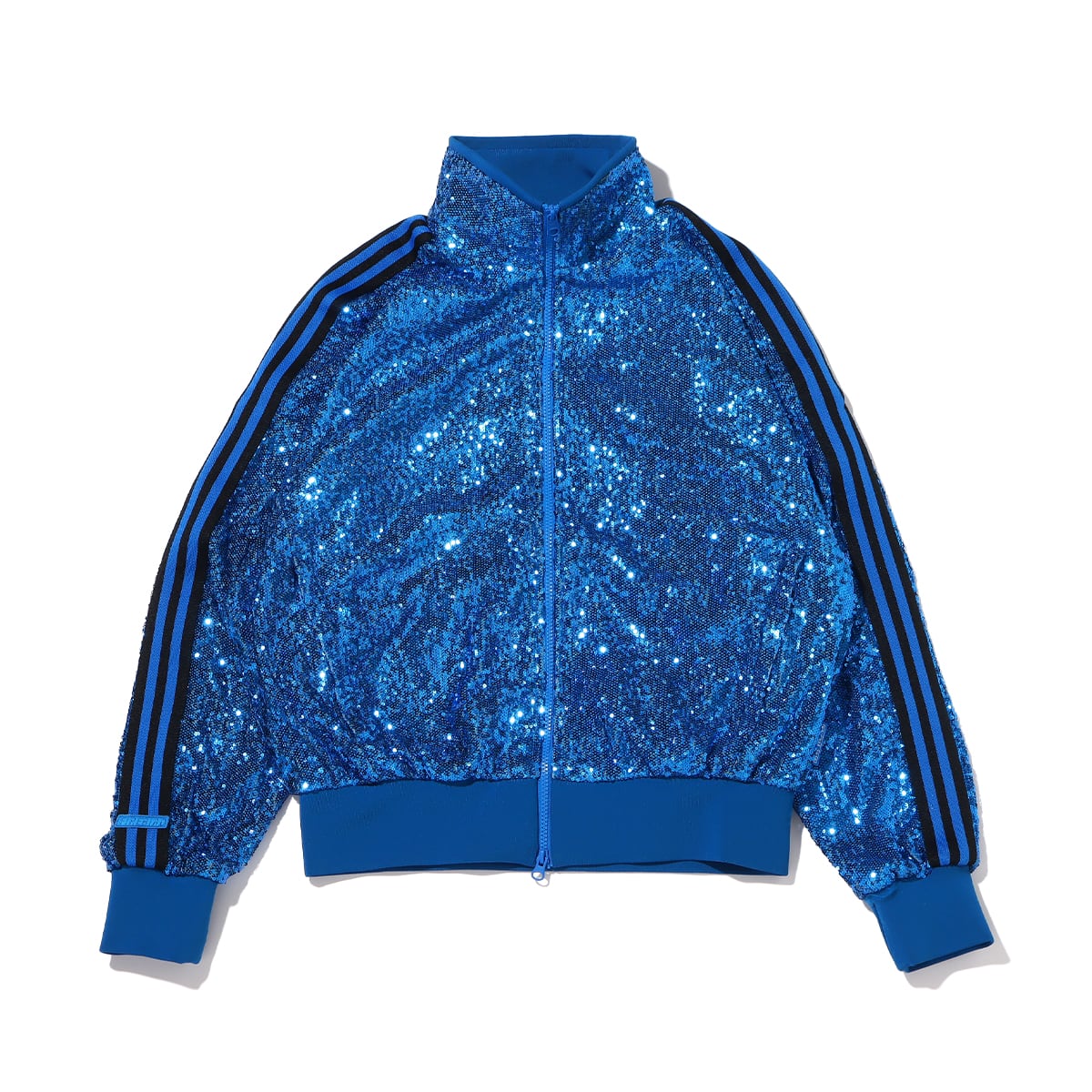 adidas BLUE VERSION SEQUIN TRACK JACKET BLUE BIRD 23SS-S