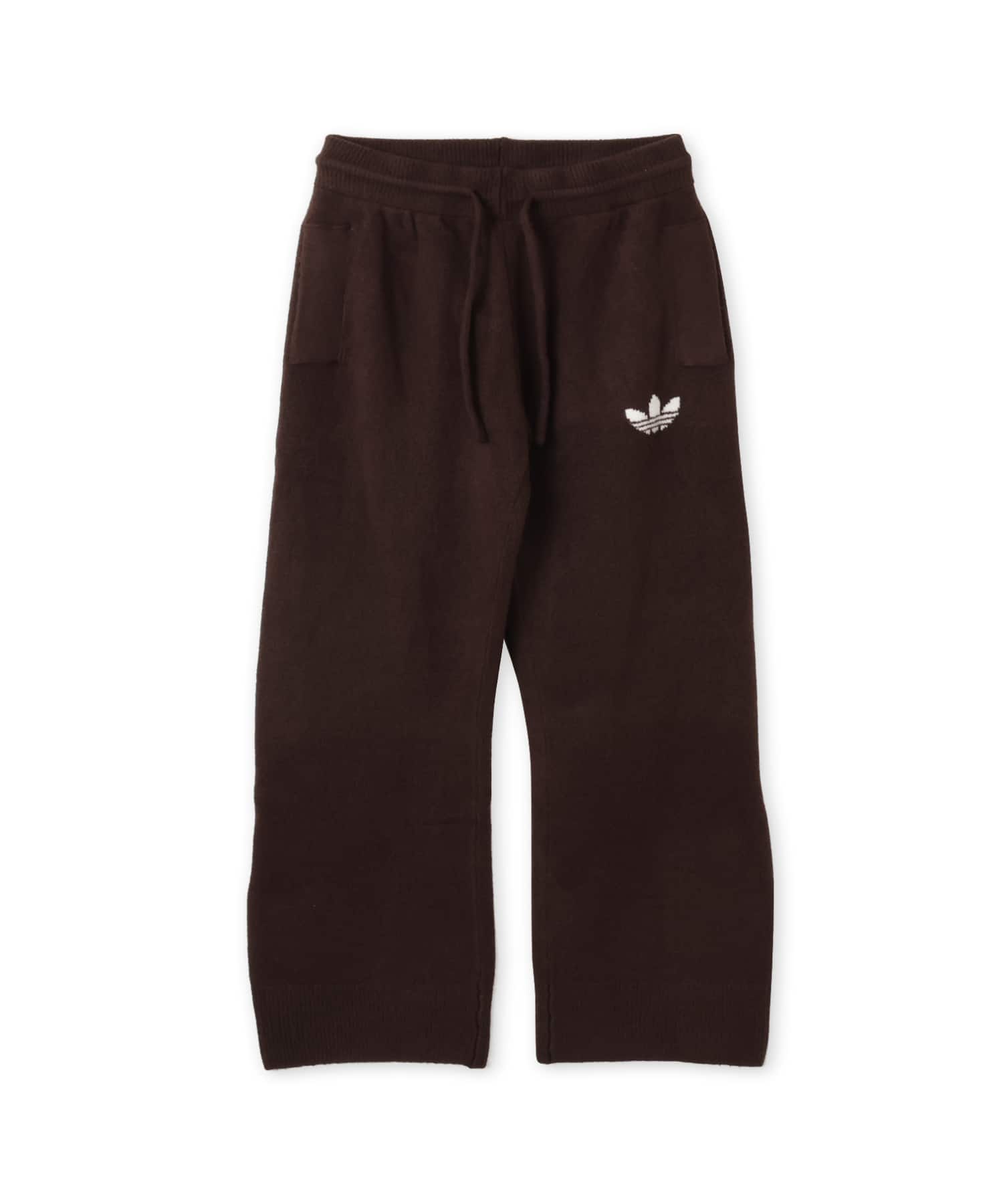 adidas ESSENTIALS KNIT PANT オーロラコーヒーのメイン画像