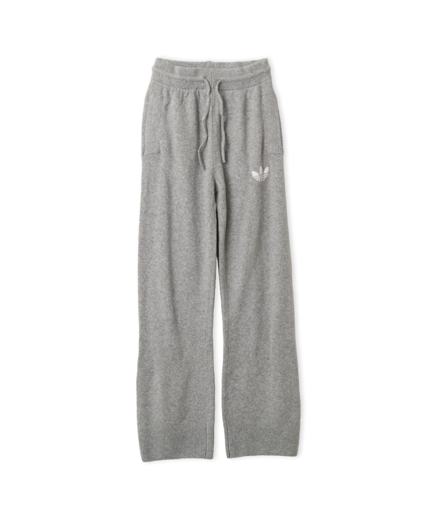 adidas ESSENTIALS KNIT PANT ミディアムグレーヘザーのメイン画像