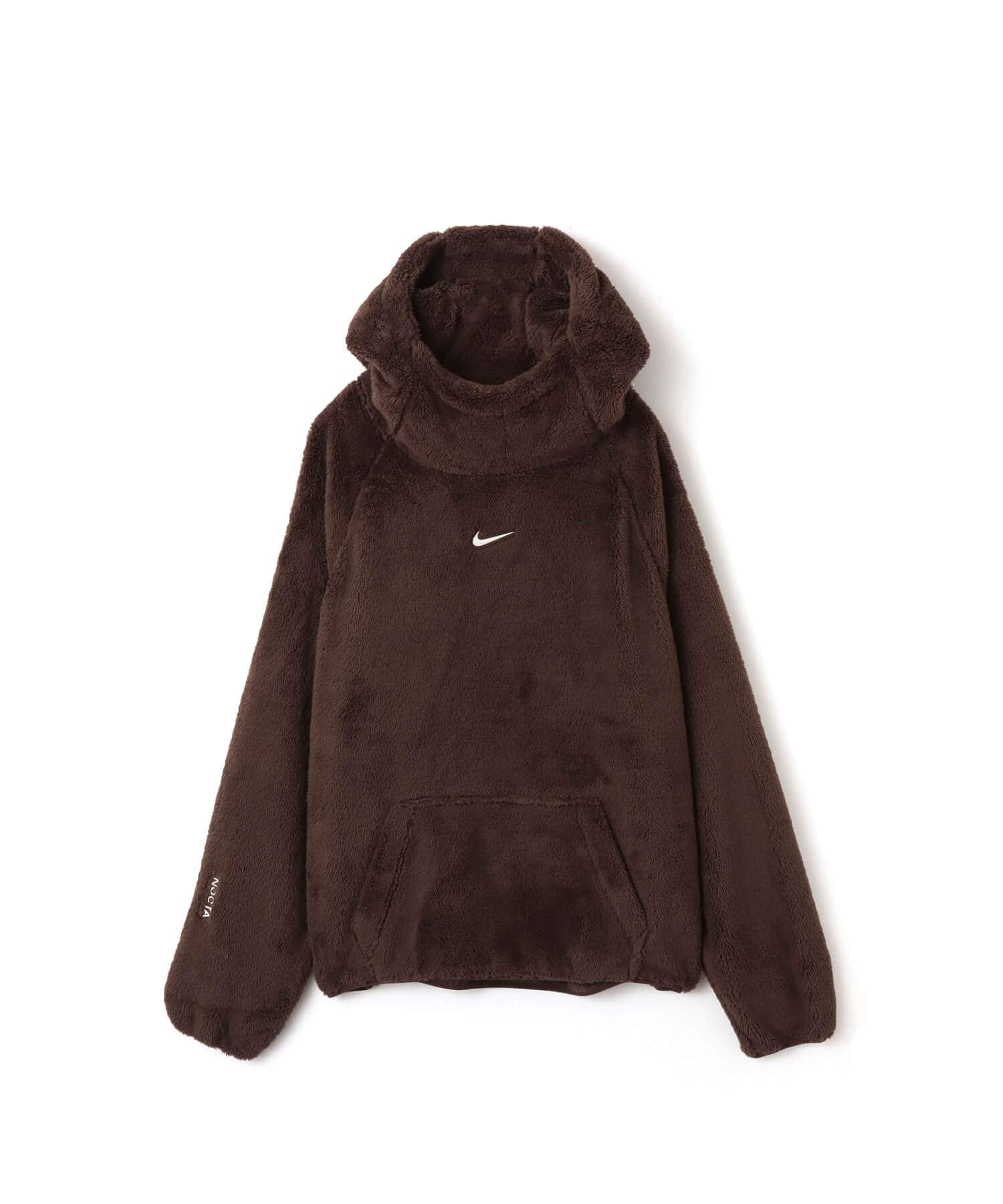 NIKE AS M NRG NOCTA CS HOODIE FL CM BAROQUE BROWN/SUMMIT WHITEのメイン画像