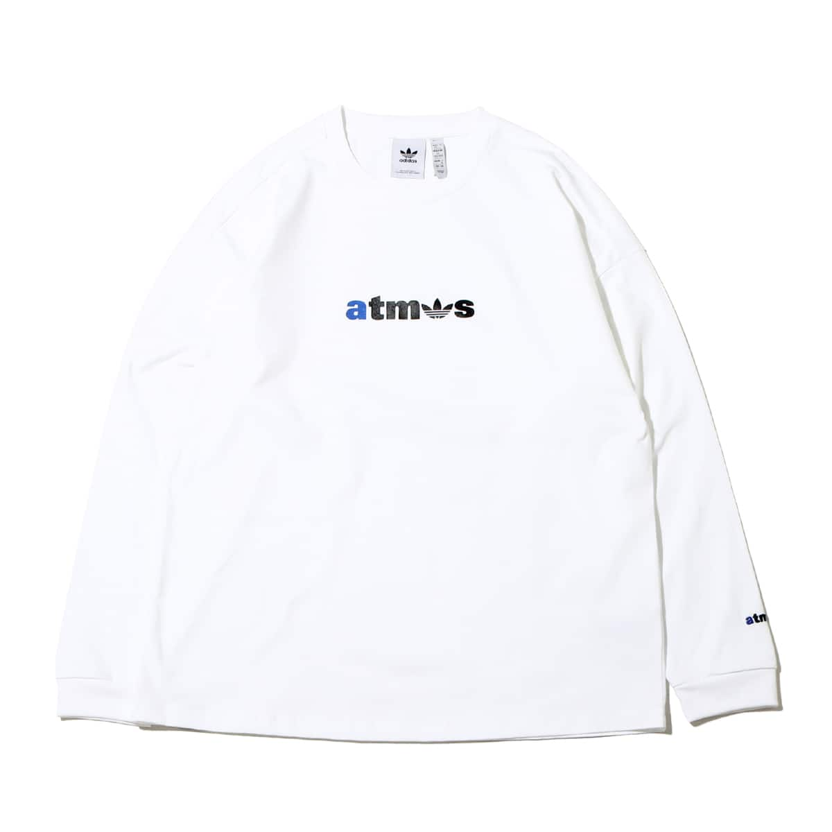 adidas atmos LOGO L/S TEE atmos BLUE 22FW-S