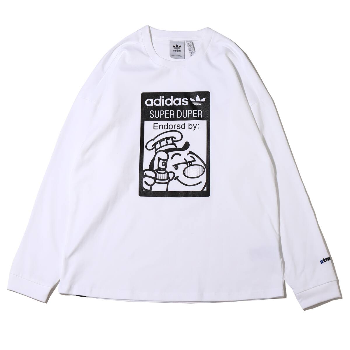 adidas atmos COOK L/S TEE WHITE 22FW-S