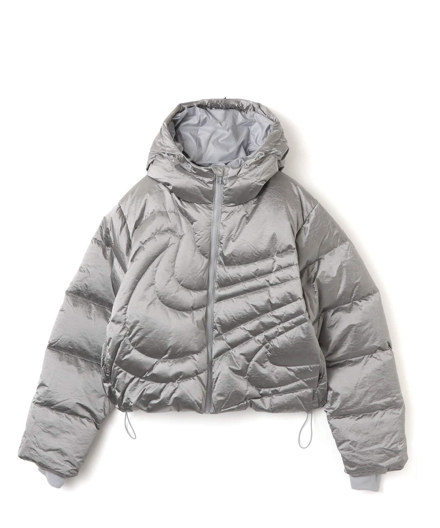 NIKE AS W NSW TF DWN MTLC SWSH PFR METALLIC SILVER/LT SMOKE GREYのメイン画像