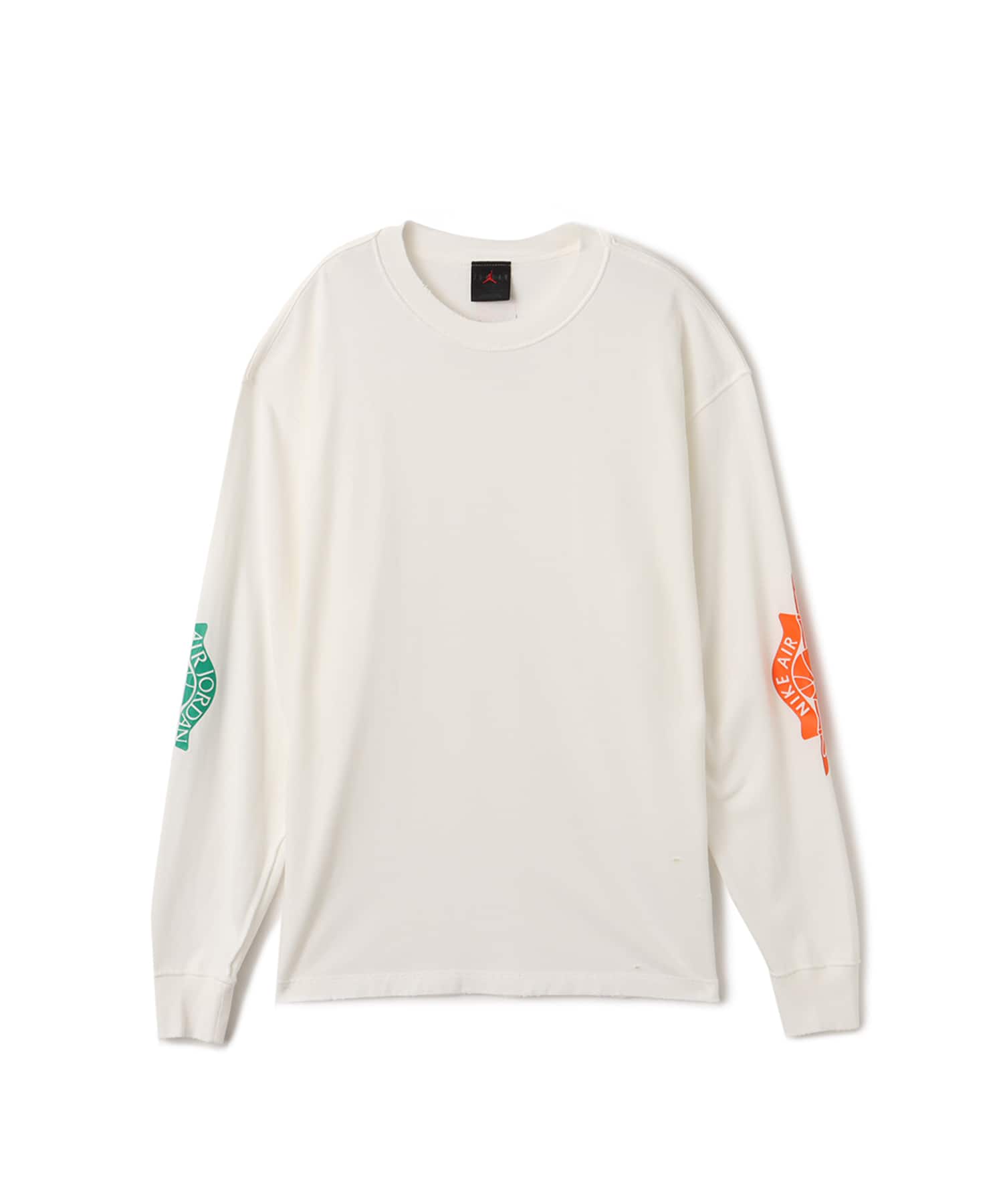 JORDAN BRAND M J RARE AIR WSH 85 LS CREW SAIL/BRILLIANT ORNGEのメイン画像