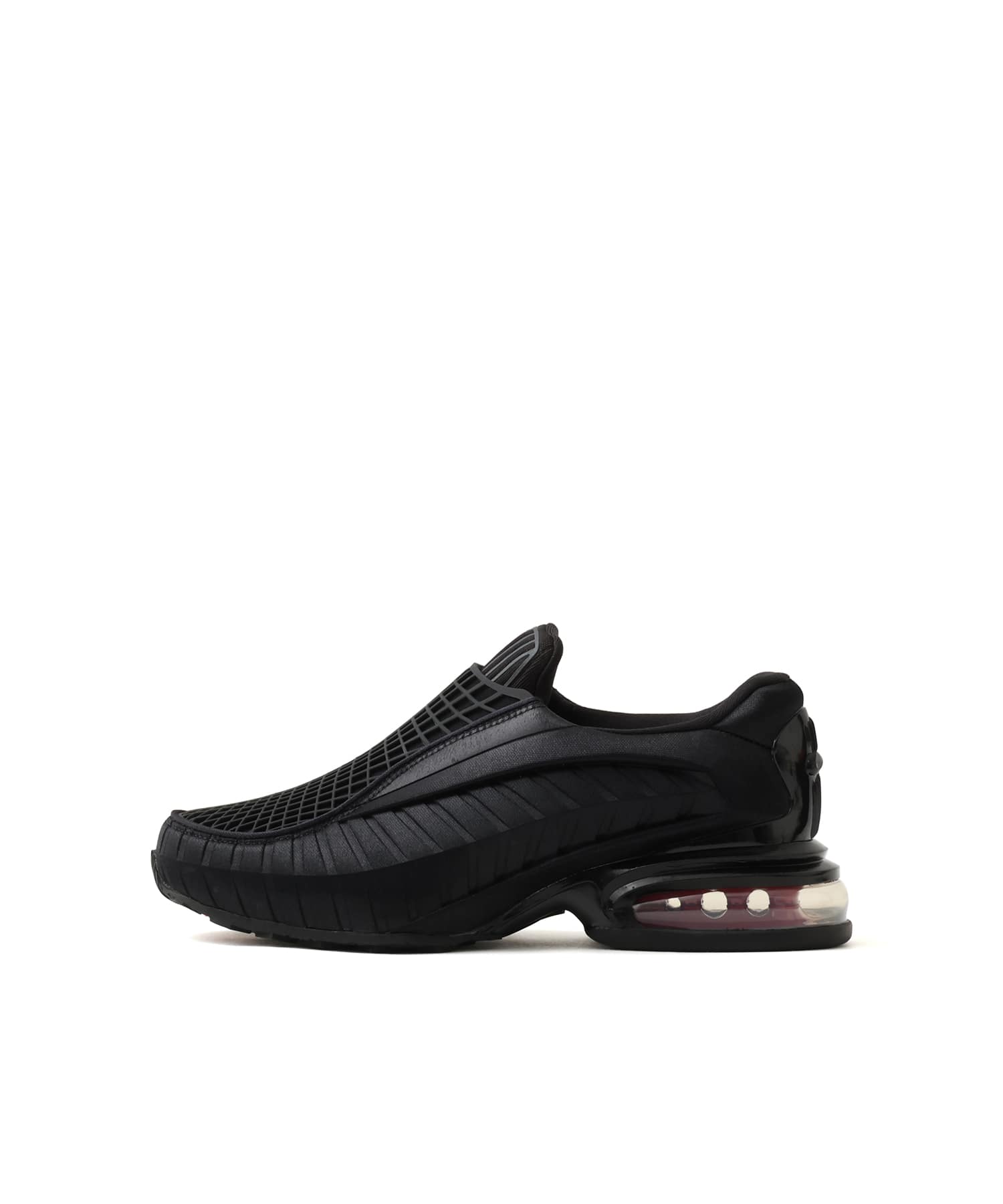 NIKE W AIR MAX DOLCE BLACK/SPORT RED-BLACKのメイン画像
