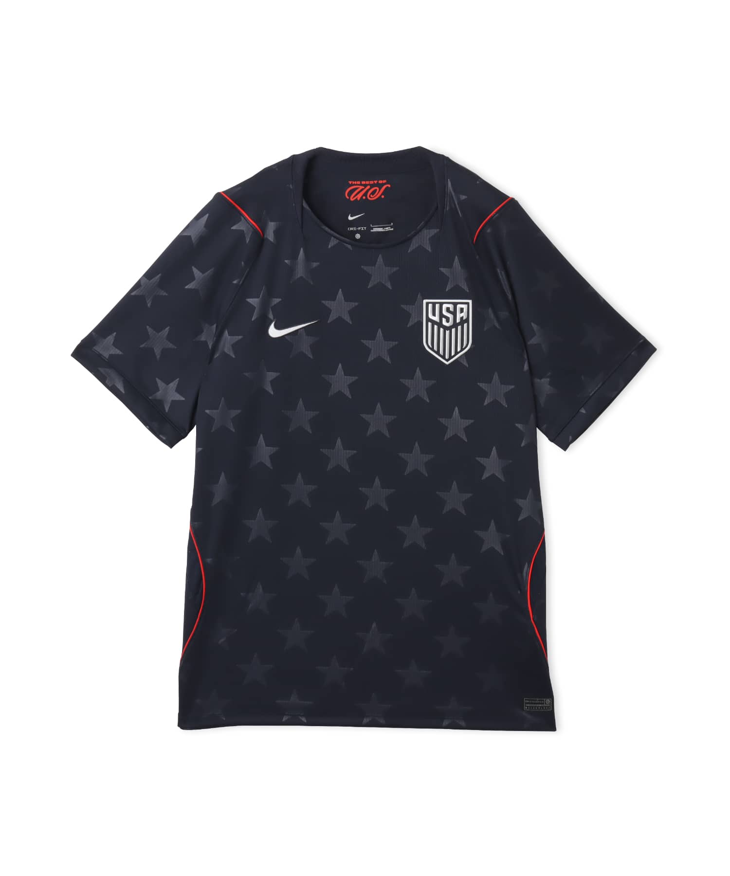 NIKE USA M NK Dri-FIT Jersey SS Stadium Away NAVYのメイン画像