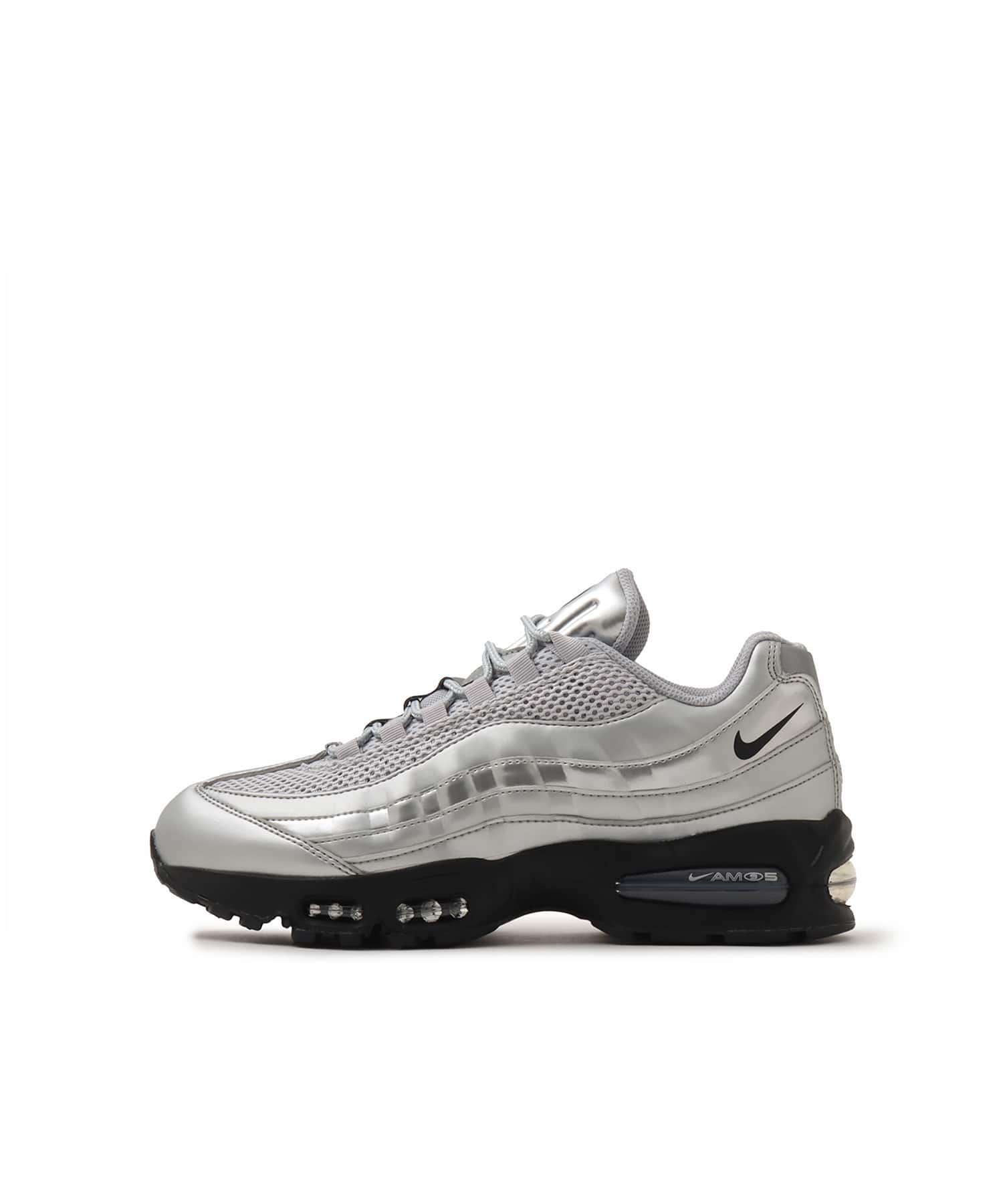 NIKE AIR MAX 95 BIG BUBBLE SE METALLIC SILVER/BLACK-BLACKのメイン画像