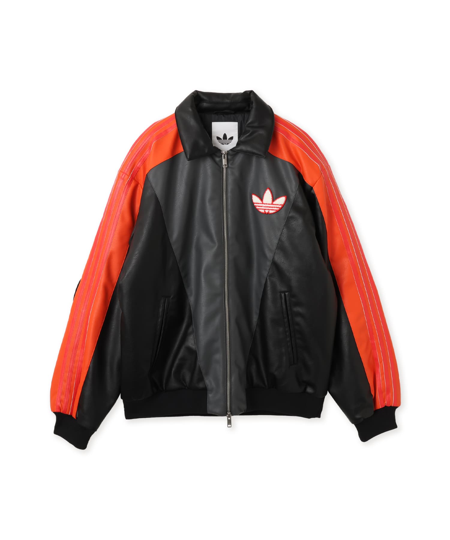 adidas POKEMON 8BALL JACKET ブラック/カレッジオレンジのメイン画像