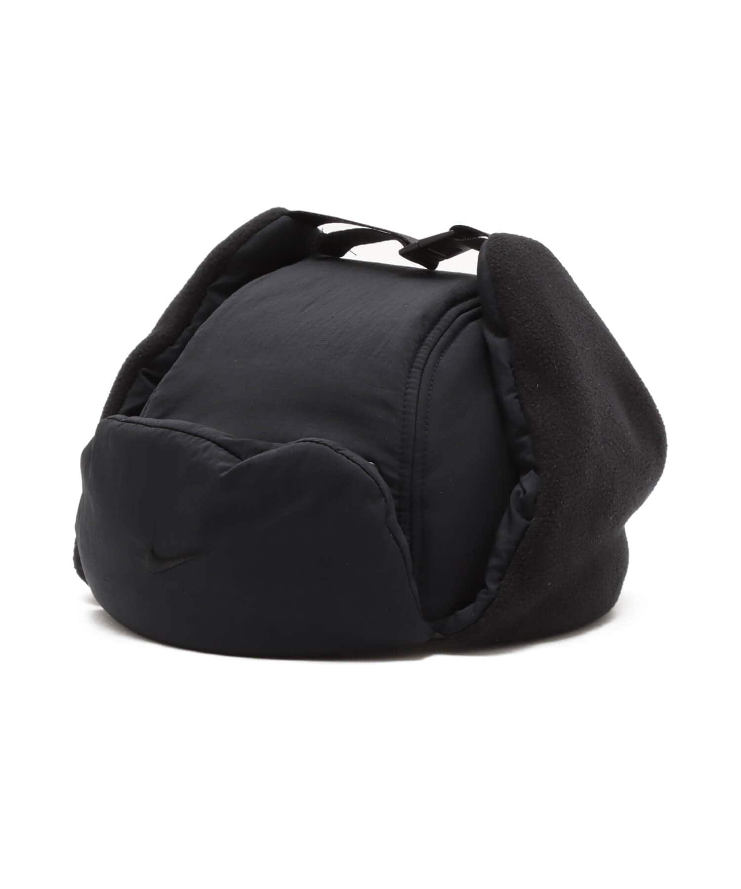 NIKE U NK FLY CAP PUFFER TRAPPER L BLACK/BLACK/SANDDRIFTのメイン画像
