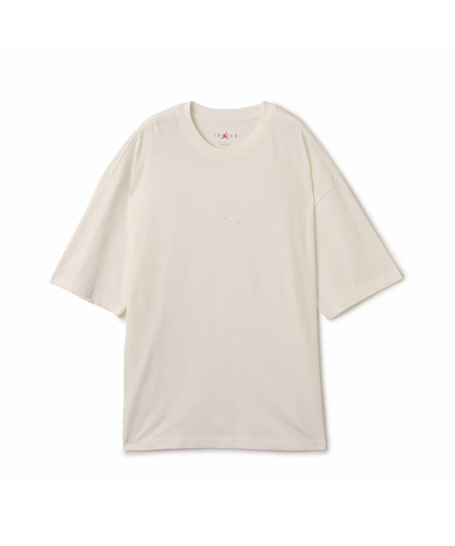 JORDAN BRAND M J FLT ESS OVSZ SS CREW IVORYのメイン画像