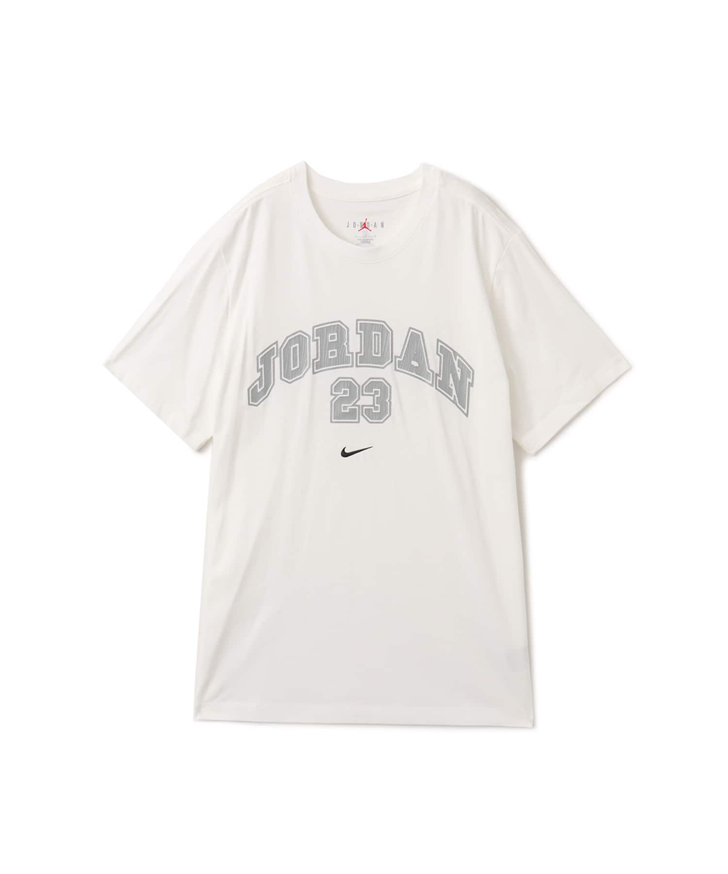 JORDAN BRAND M J MVP WM SS CREW WHITE/LT SMOKE GREY/BLACKのメイン画像
