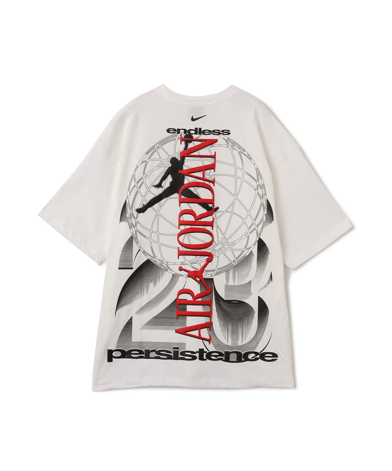JORDAN BRAND M J KOR SS TEE WHITE/VARSITY REDのメイン画像