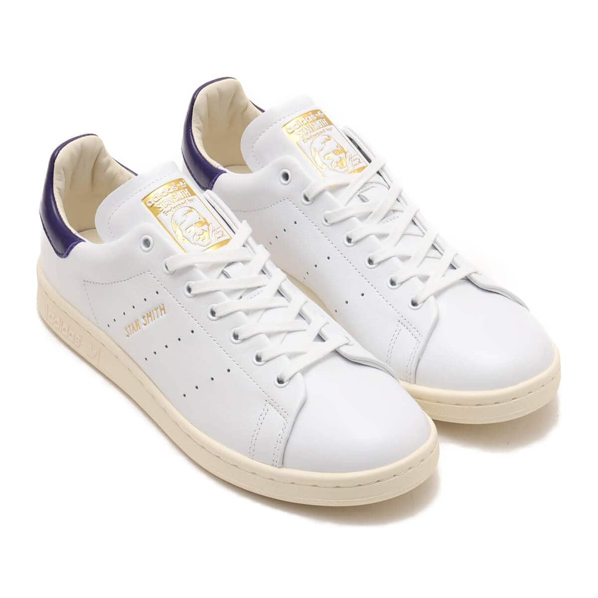 adidas STAN SMITH LUX FTWWHT/CPURPL/CREWHT