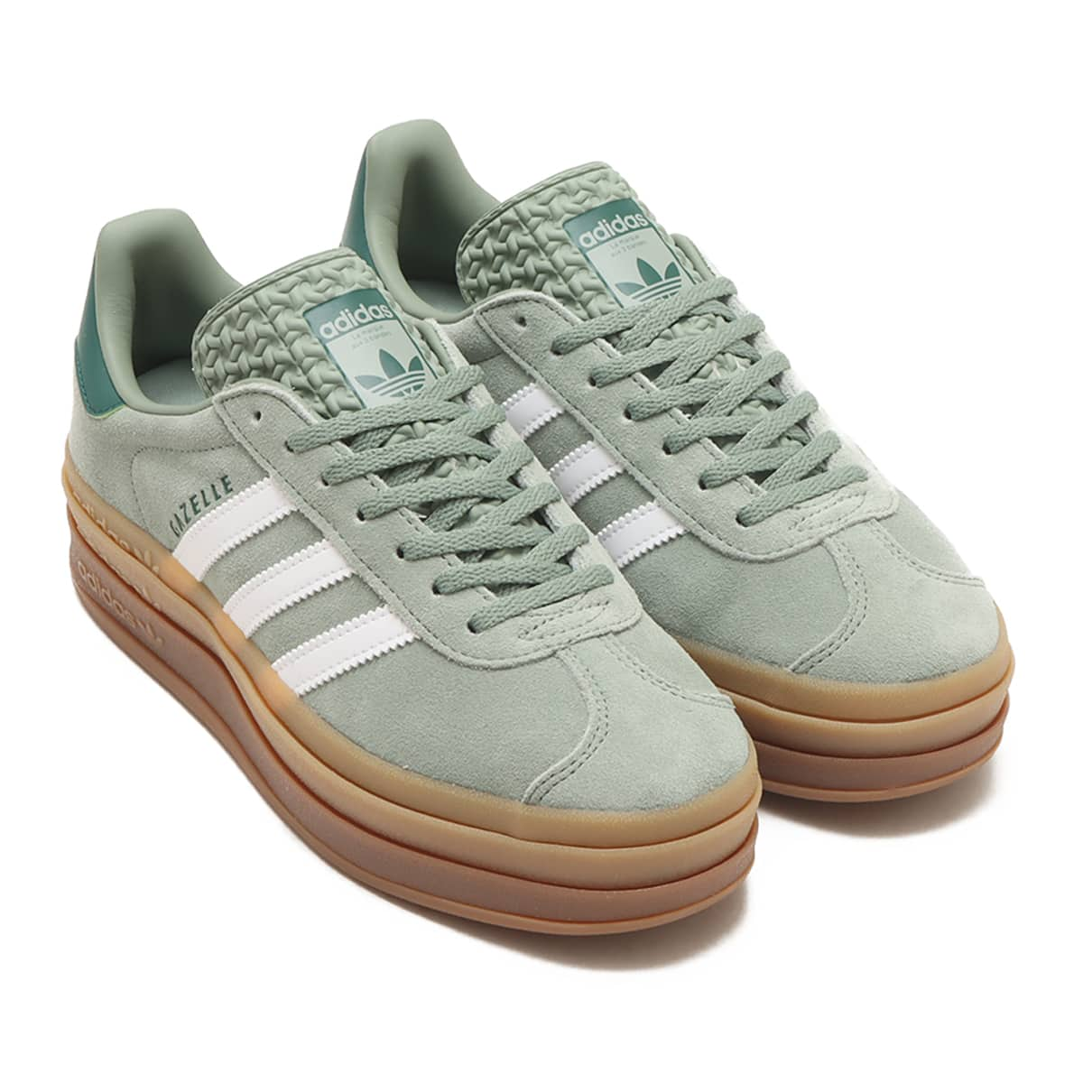 adidas GAZELLE BOLD W 新品 23.5cm 海外限定グリーン - スニーカー