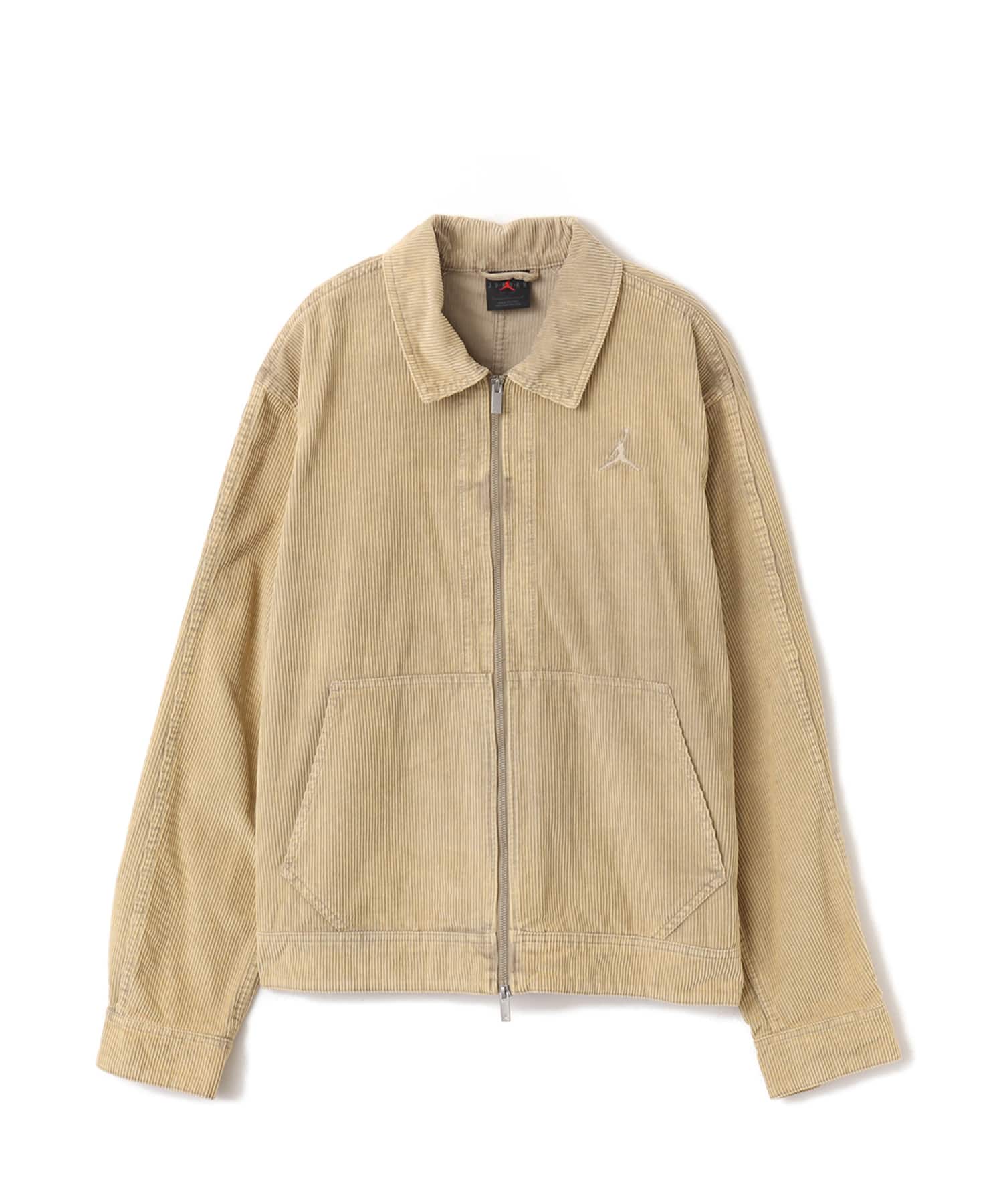JORDAN BRAND M J FLT CORDUROY CHORE JKT KHAKIのメイン画像