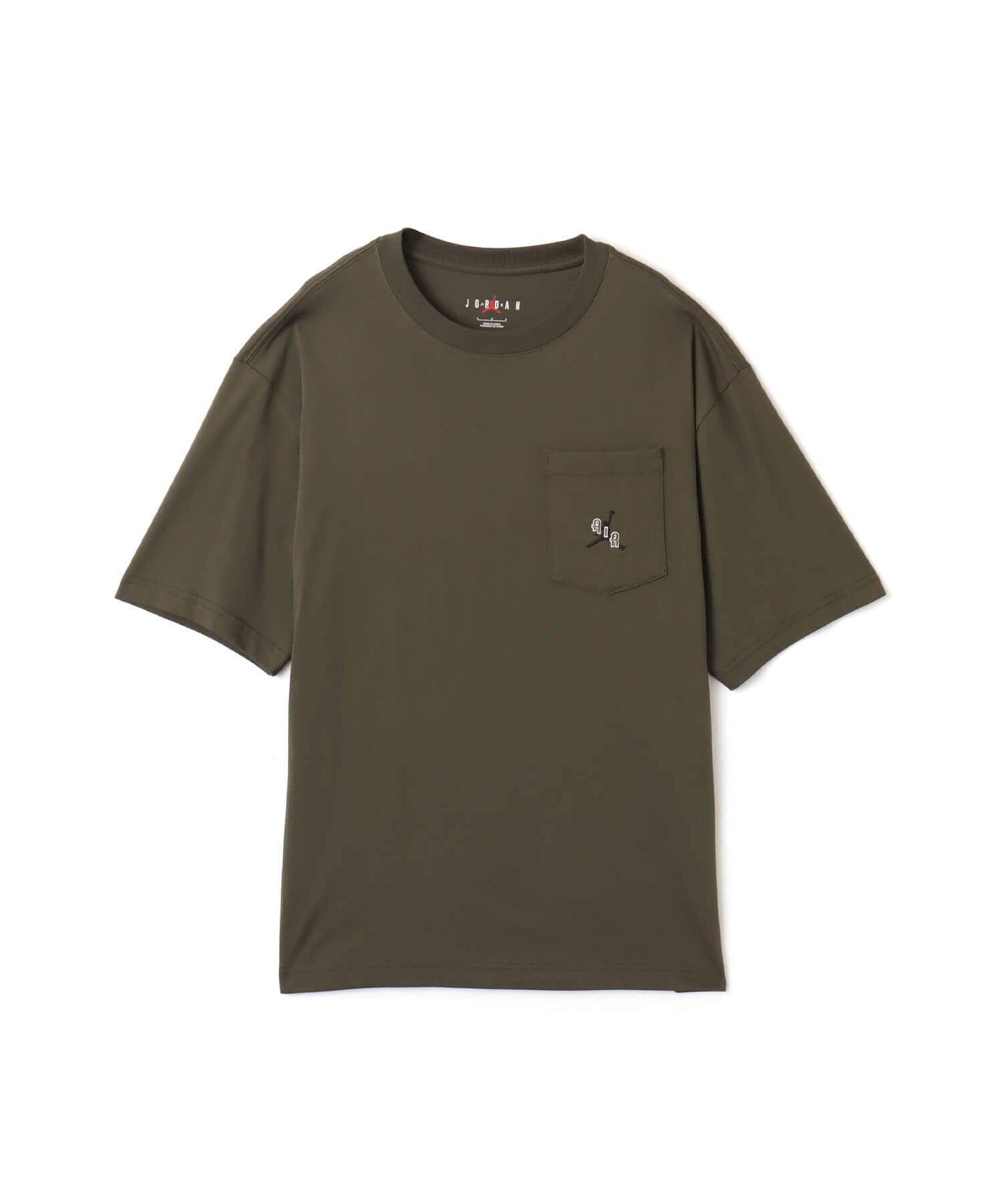 JORDAN BRAND M J POCKET SS CREW KHAKIのメイン画像