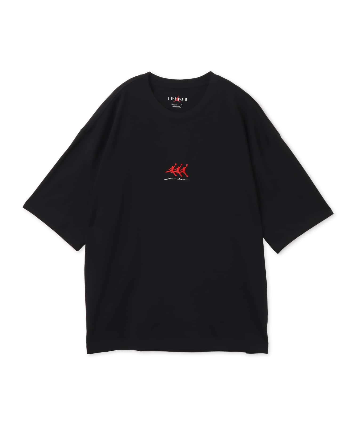 JORDAN BRAND M J FLT GFX OVSZ SS CREW BLACKのメイン画像