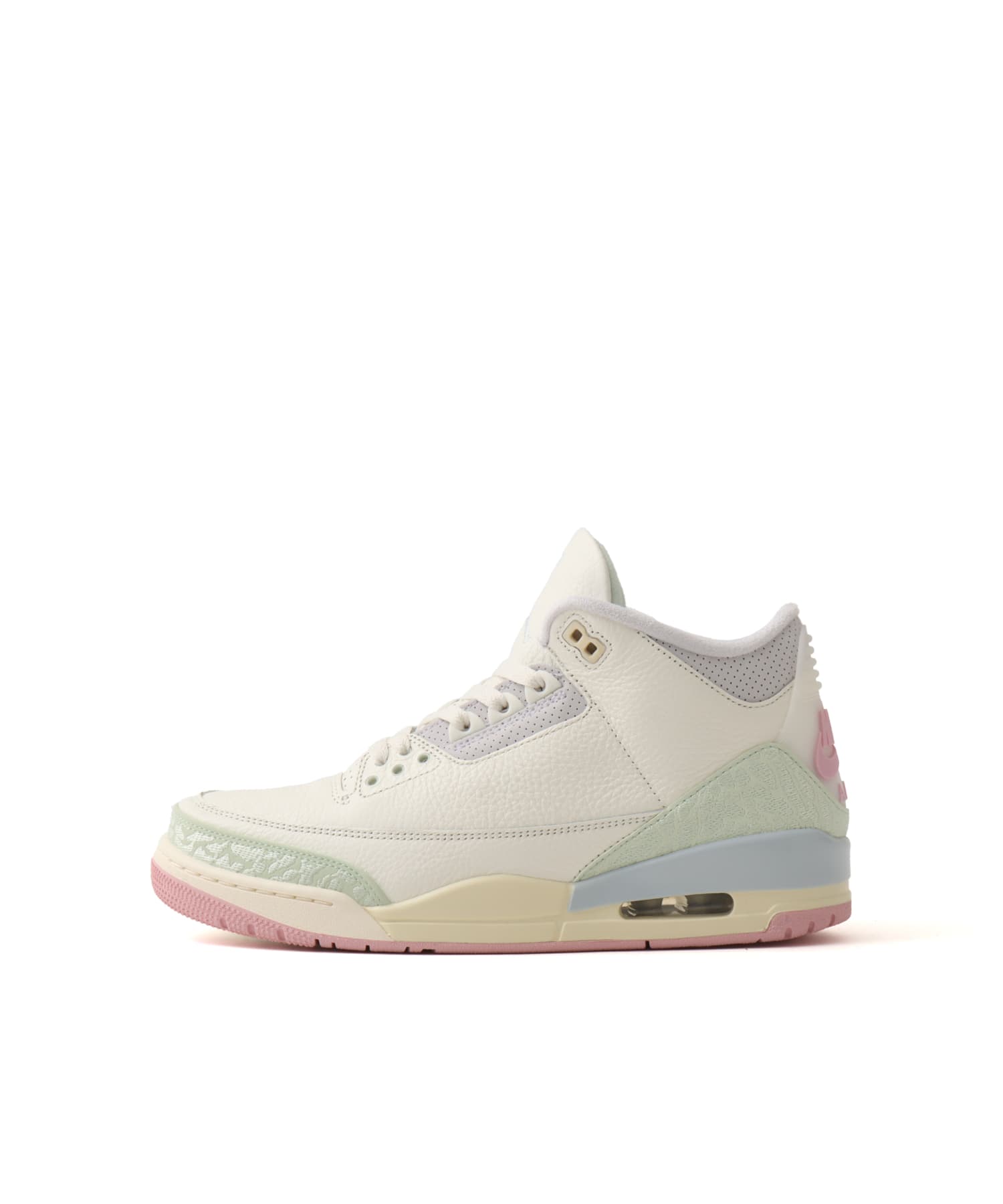 JORDAN BRAND AIR JORDAN 3 RETRO OG SAIL/JADE AURA-AURA-ICED CARMINEのメイン画像