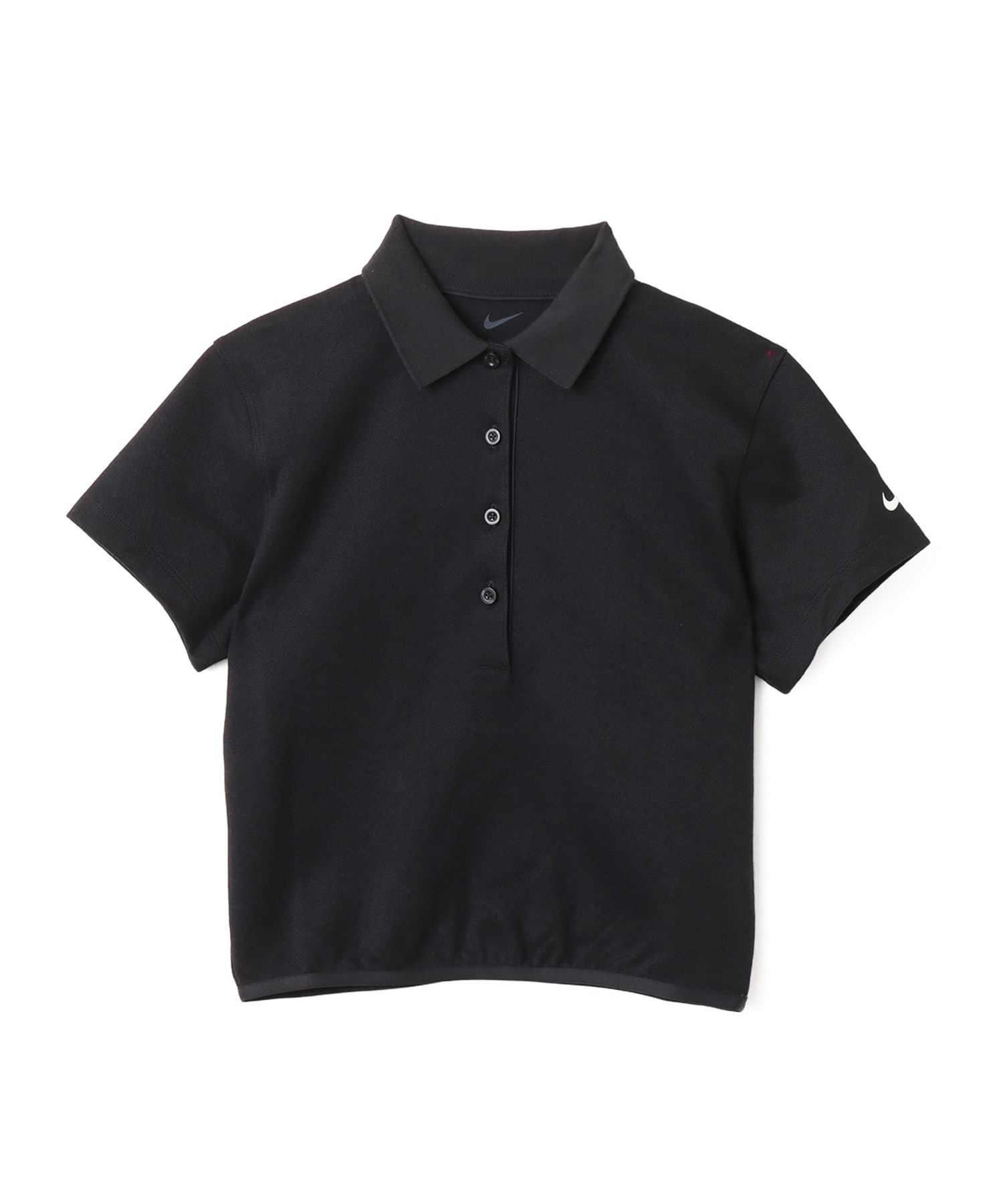 NIKE AS W NK GOLF SS POLO BLACK/SAILのメイン画像