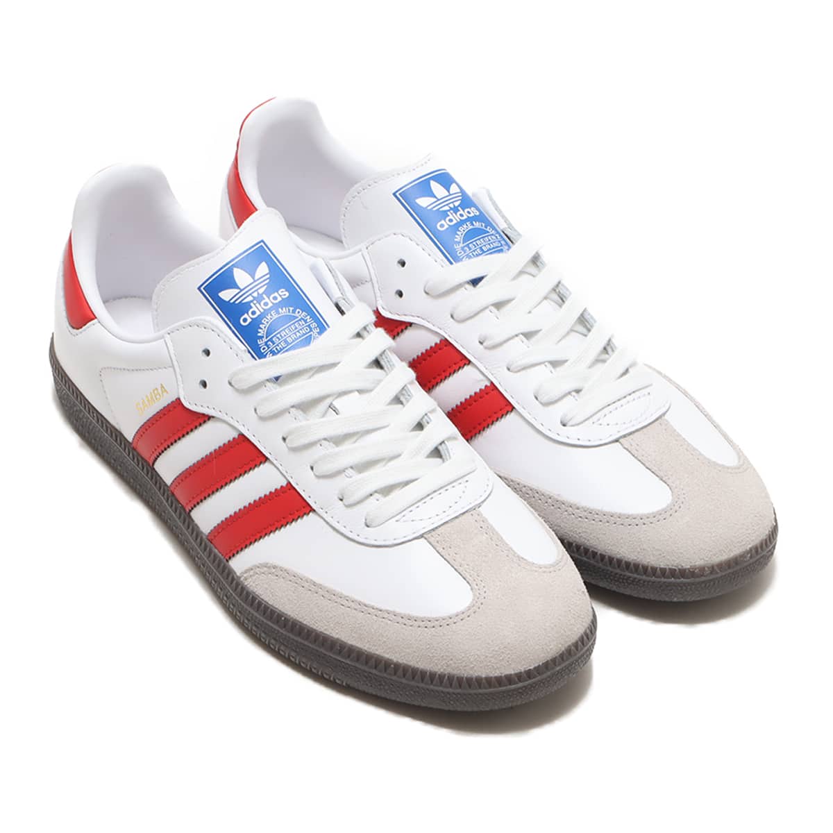 adidas SAMBA OG FOOTWEAR WHITE/BETTER SCARLET/SUPPLIER COLOR 23FW-S