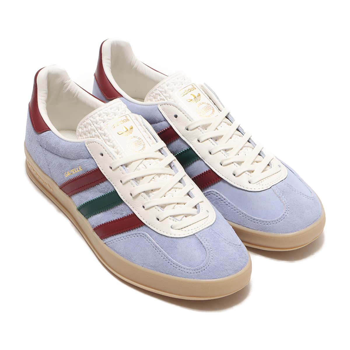 adidas GAZELLE INDOOR BLUE DONE/CALLEGE BURGUNDY/CALLEGE GREEN FW S