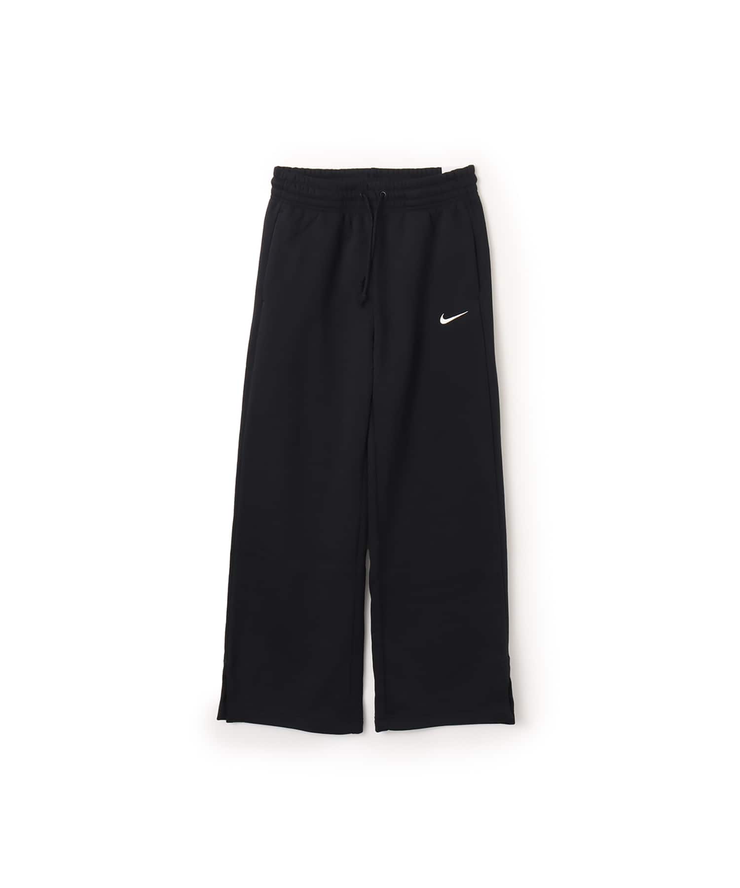 NIKE AS W NSW PHNX FLC HR PANT WID BLACKのメイン画像