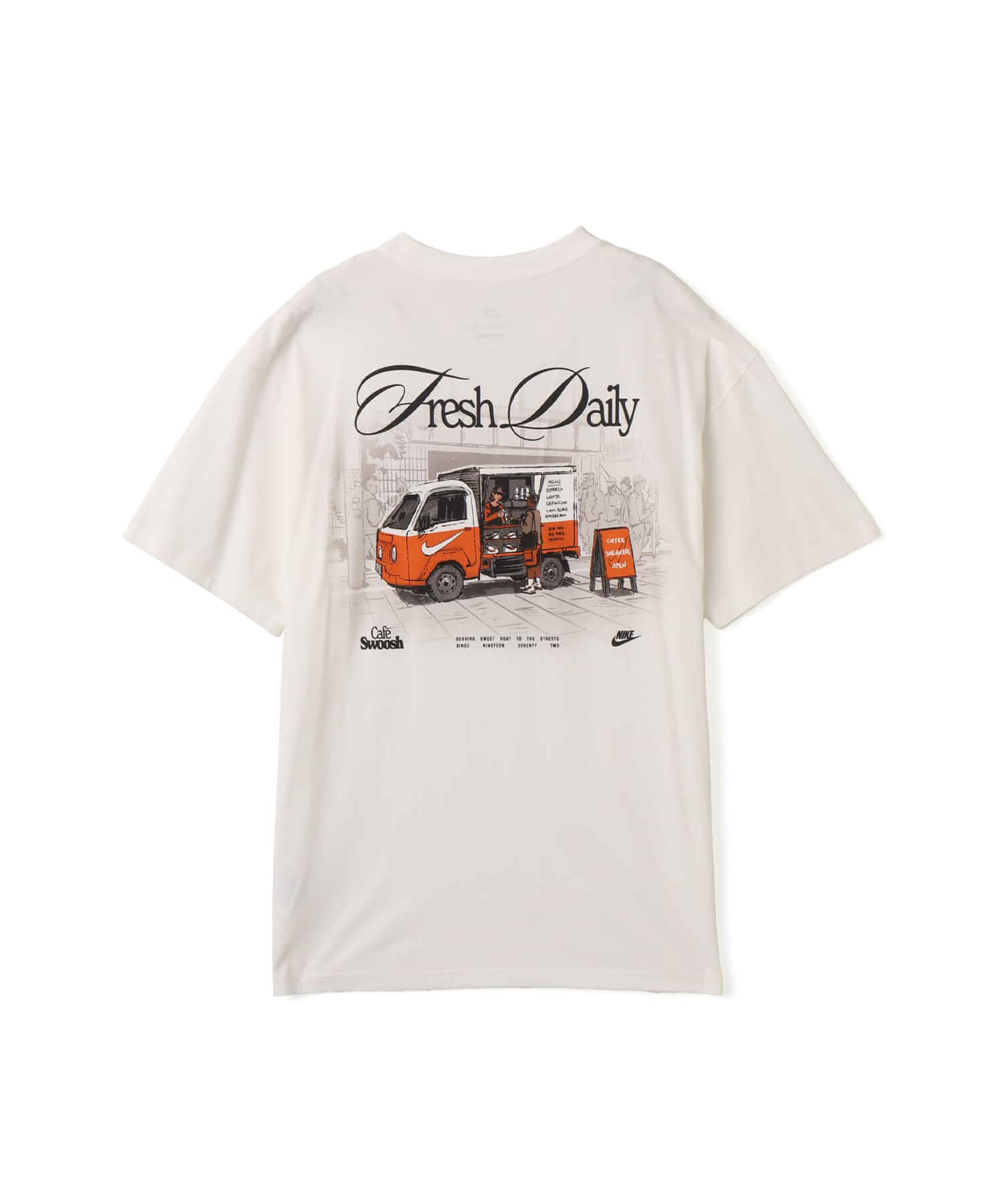 NIKE AS U NSW TEE LSE CAFE SWOOSH V WHITEのメイン画像