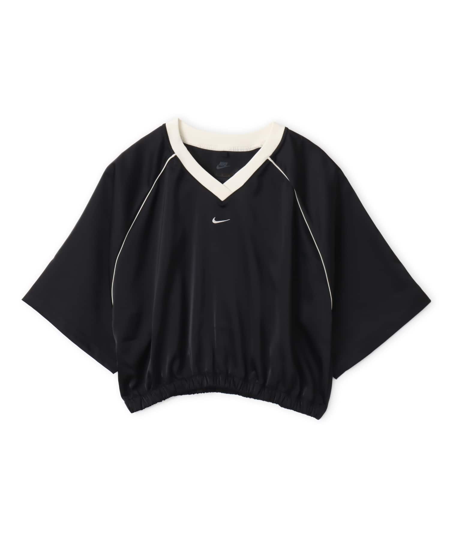 NIKE AS W NSW OFFLN WVN STN SS TOP BLACK/(SAIL)のメイン画像