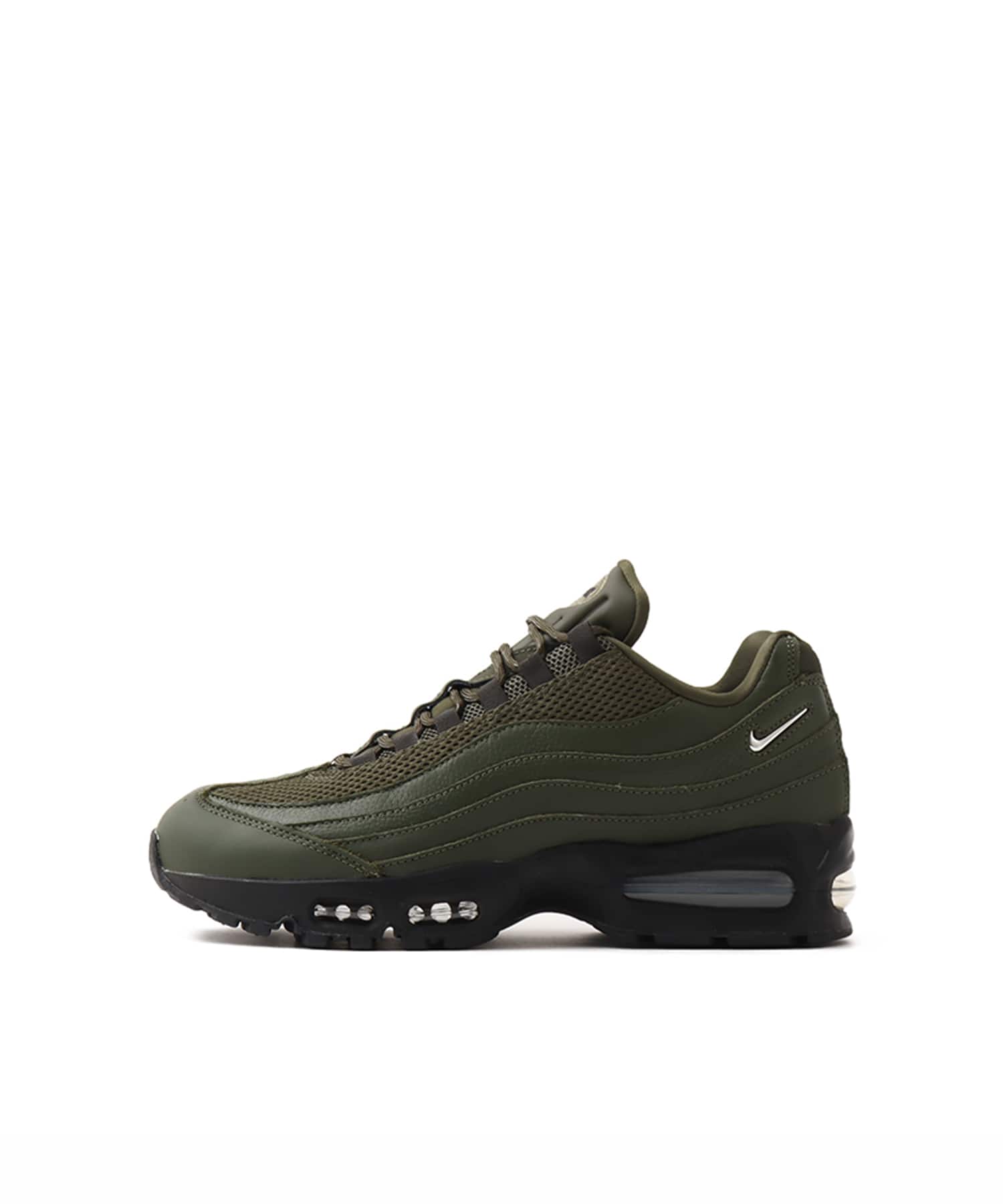 NIKE W AIR MAX 95 BIG BUBBLE CARGO KHAKI/MEDIUM OLIVE-BLACKのメイン画像