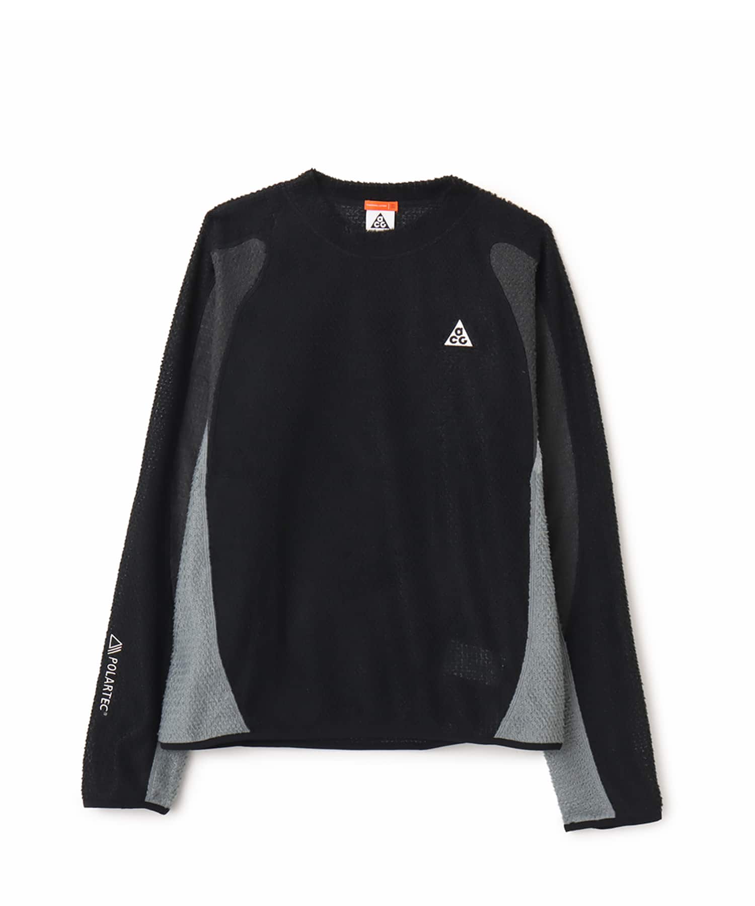 NIKE AS U ACG WOLF LICHEN CAPS CREW BLACKのメイン画像