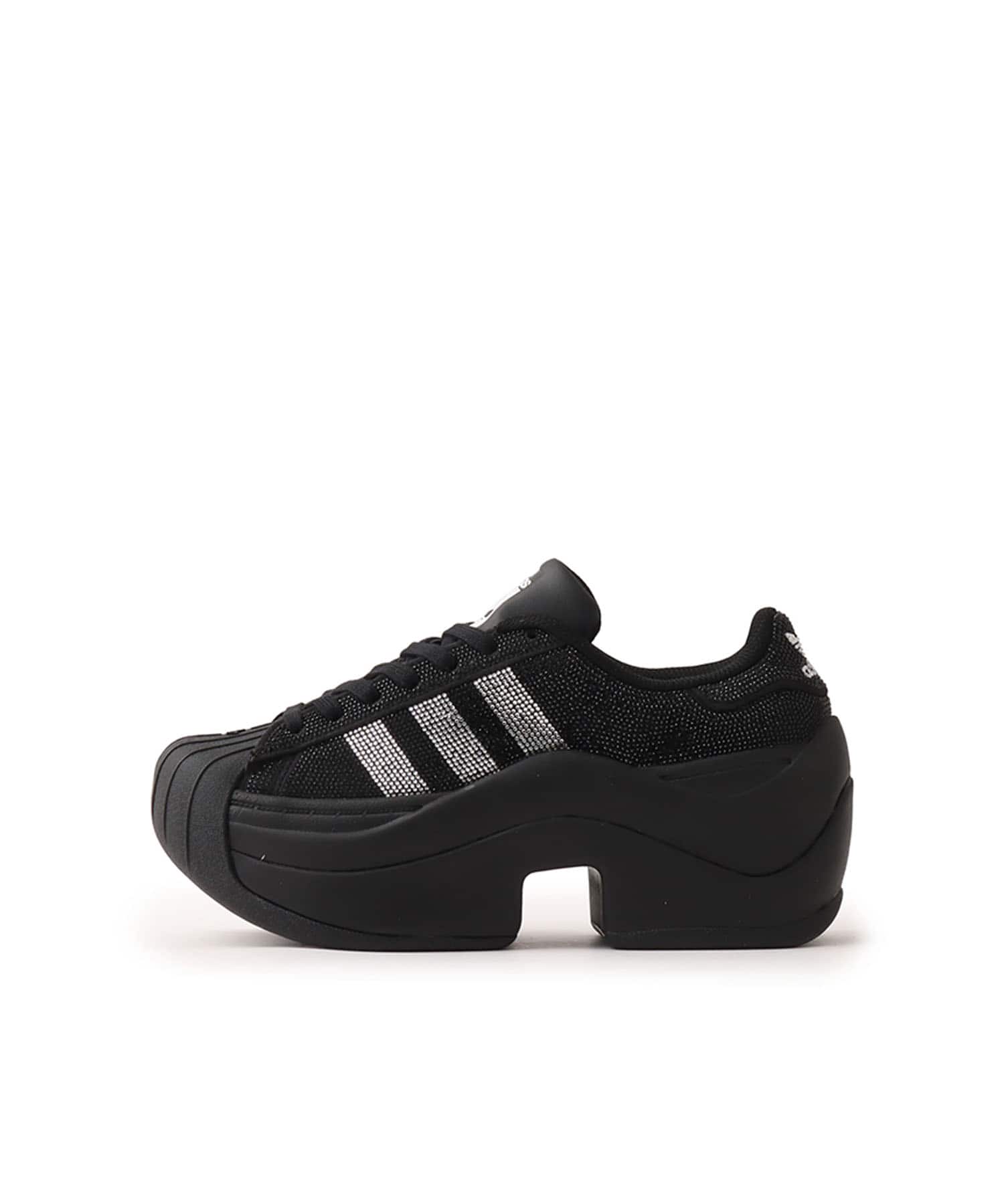 adidas SUPERSTAR BOLD CBLACK/SILVMT/FTWWHTのメイン画像