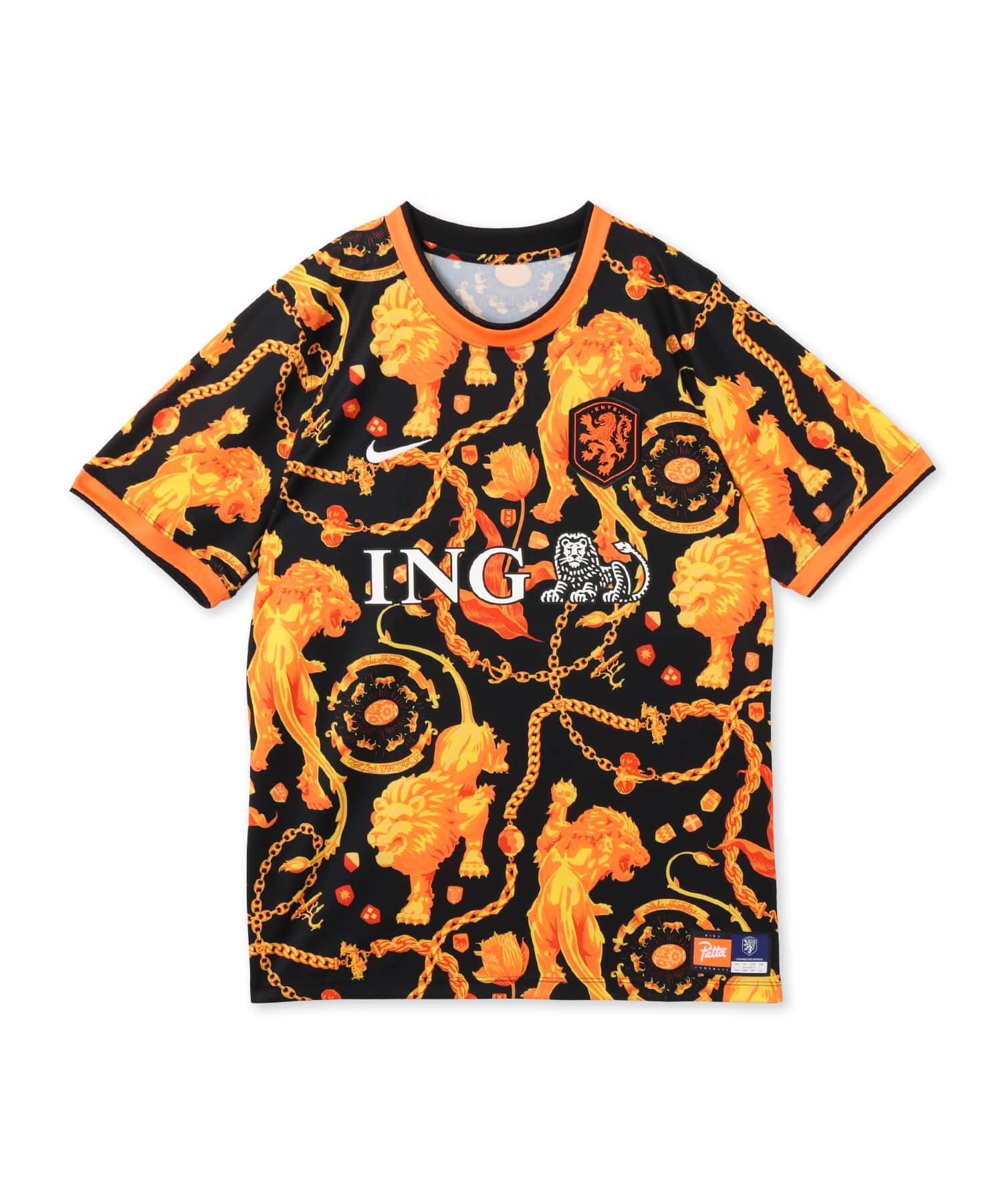 NIKE KNVX M NK DF ACDPR SS PM TOP BLACK/(WHITE) (FULL SPONSOR)のメイン画像