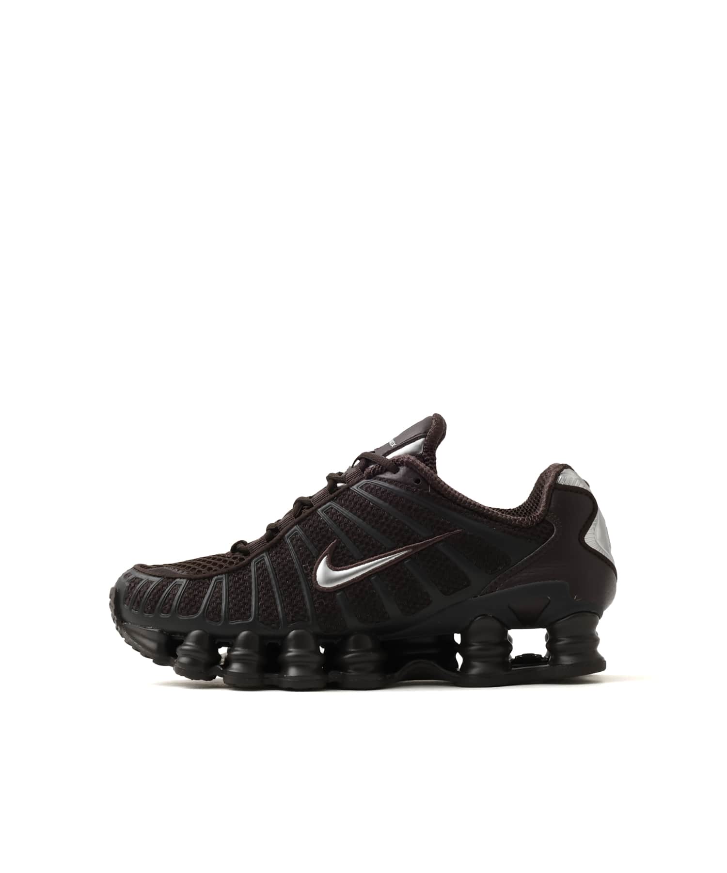 NIKE W SHOX TL VELVET BROWN/MTLC SILVERのメイン画像