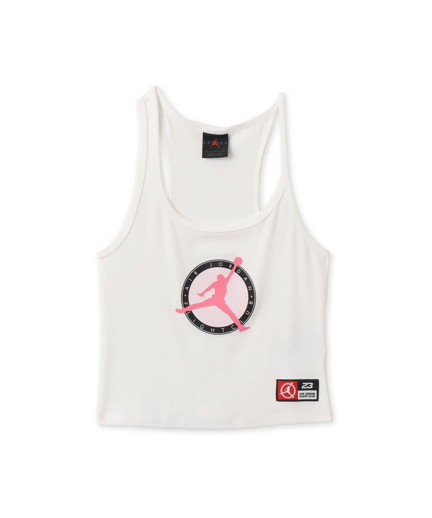 JORDAN BRAND AS W J FLT CLB LS TANK WHITEのメイン画像