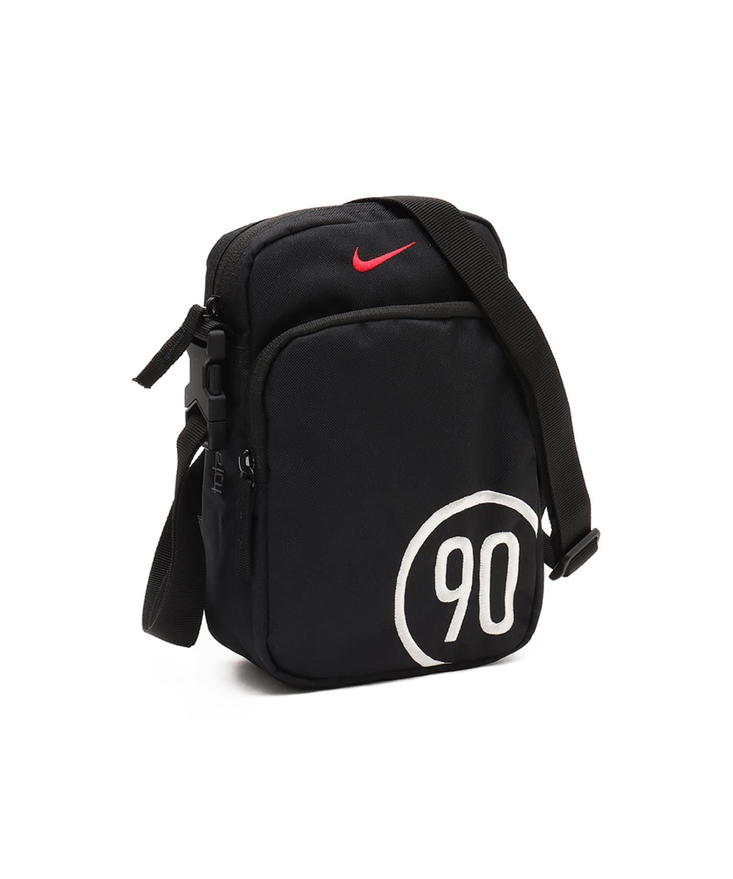 NIKE NK HERITAGE CROSSBODY T90 FA25 BLACK/BLACK/GYM REDのメイン画像