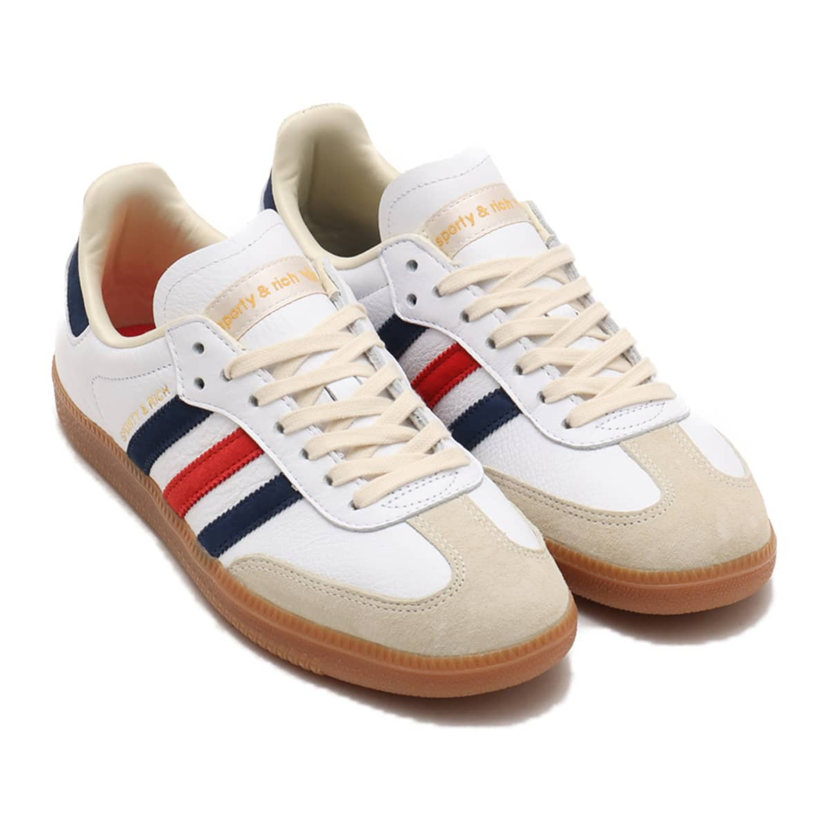 adidas SAMBA OG SPORTY&RICH FTWWHT/NINDIG/COLLEGRED