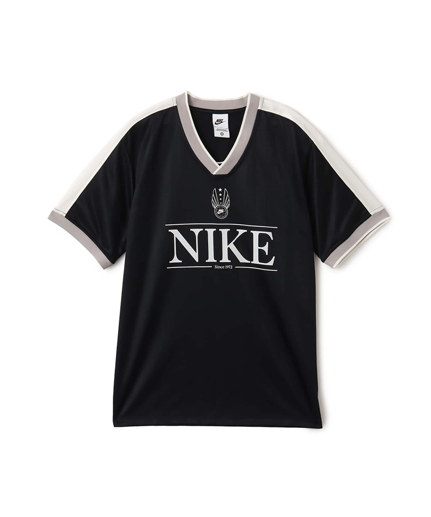 NIKE AS W NSW V NECK JERSEY BLACK/SAIL/COLLEGE GREY/SAILのメイン画像