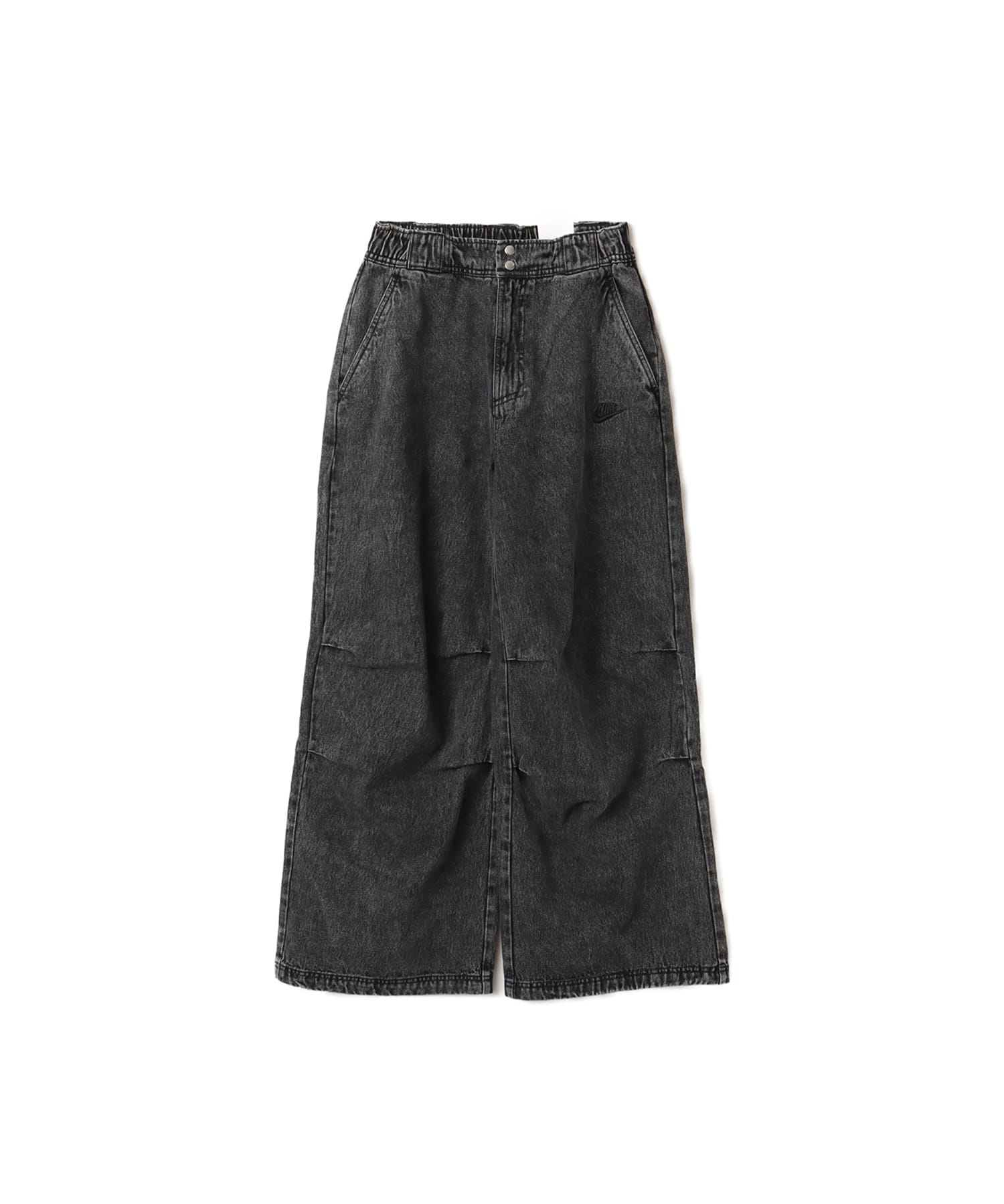 NIKE AS W NSW DENIM WVN PANT GCEL BLACKのメイン画像