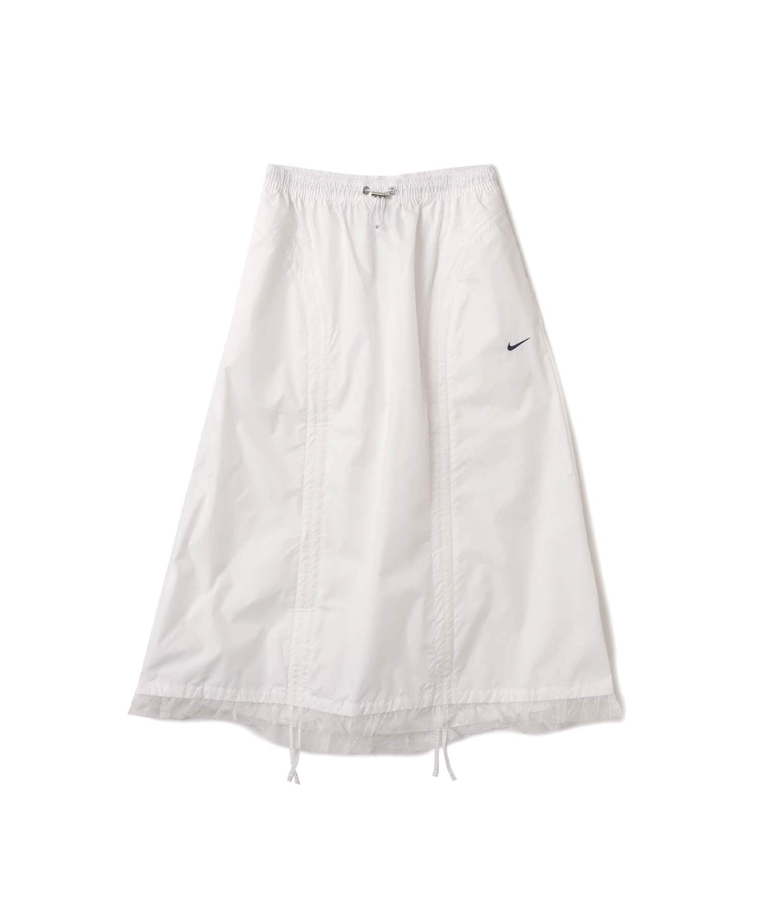 NIKE AS W NSW RCHED WVN SKIRT GCEL WHITEのメイン画像