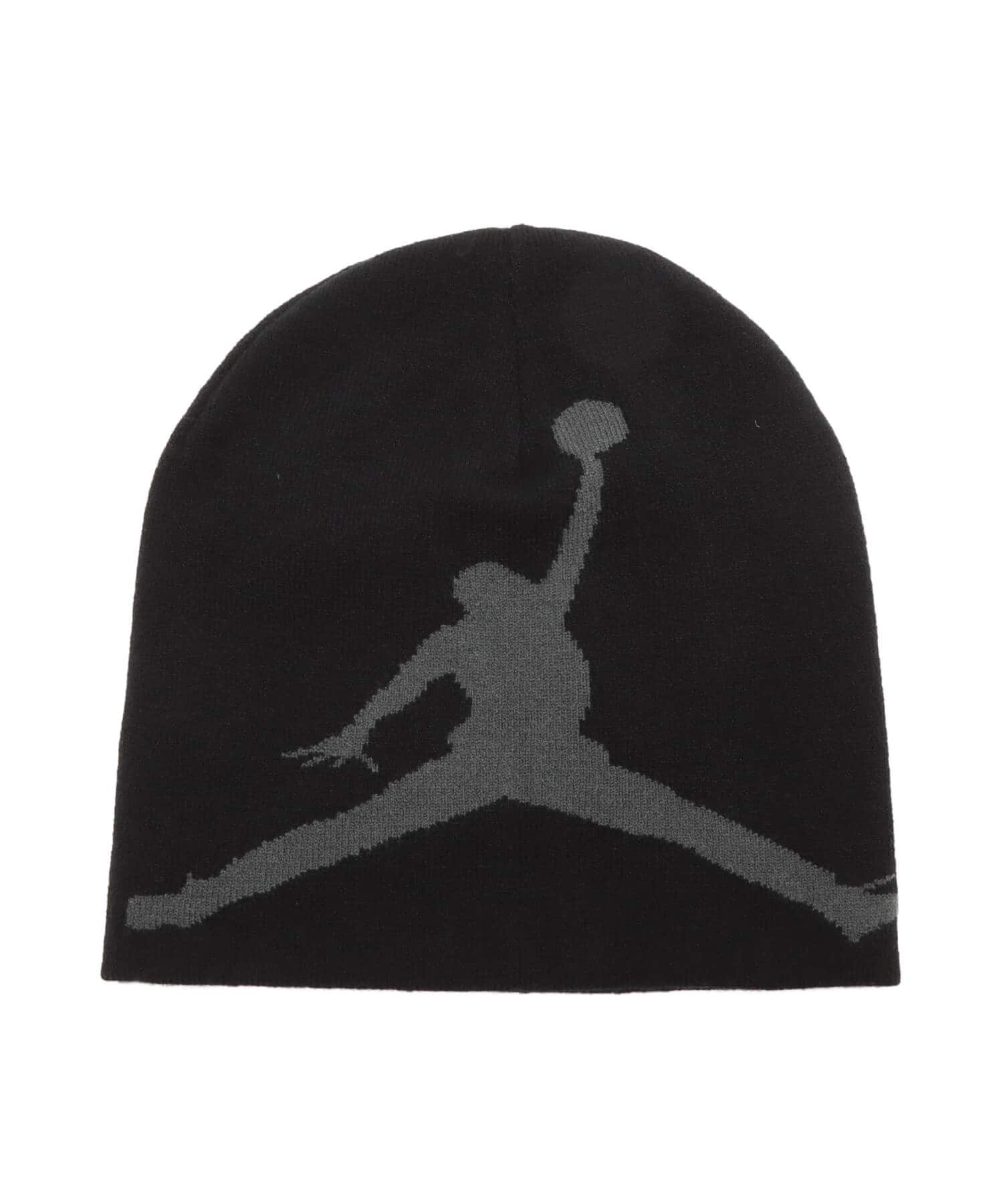 JORDAN BRAND U J PEAK BEANIE BRK BL GX BLACK/BLACK/BLACK/ANTHRACITEのメイン画像