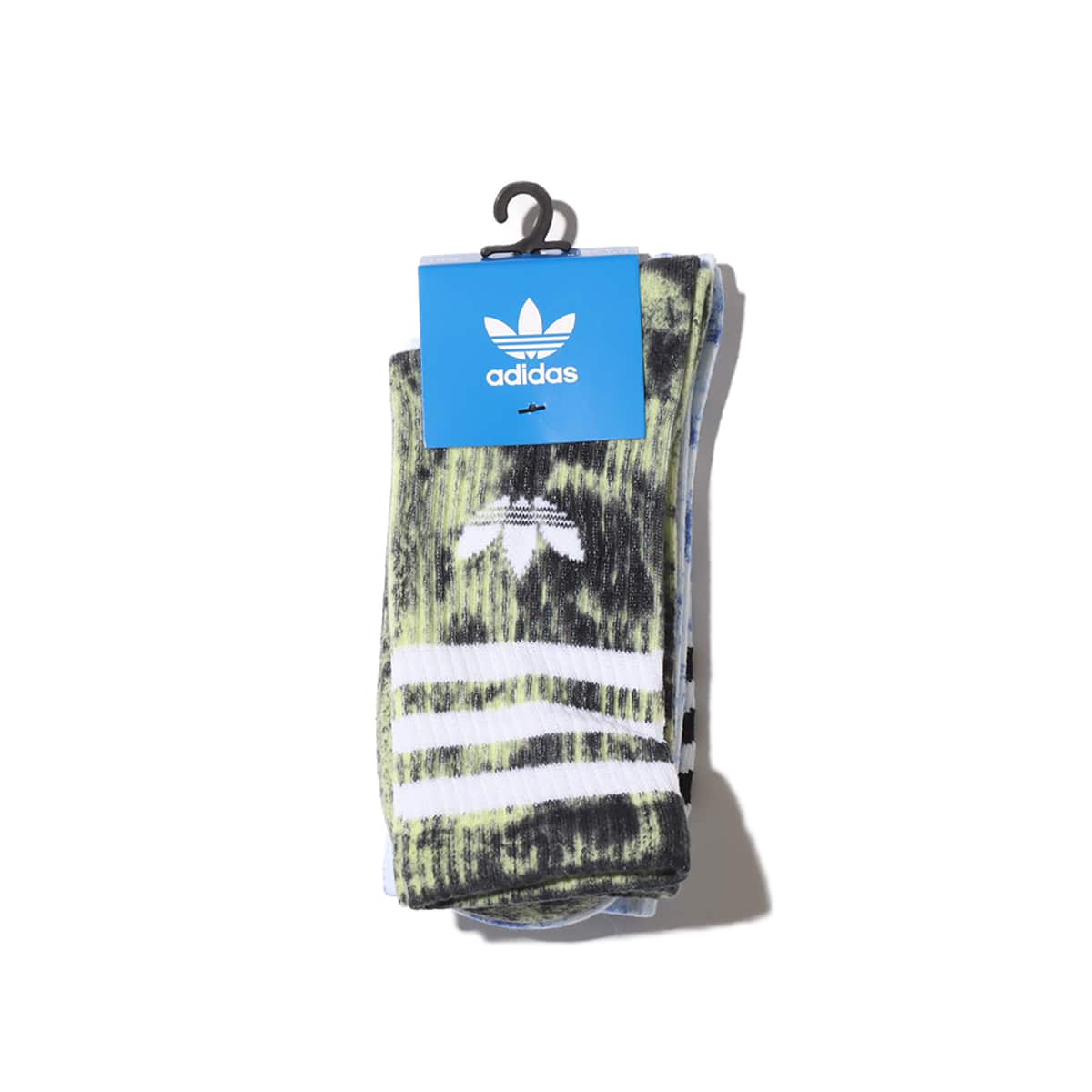 adidas TYEDYE SOCK 2PP PULSELIME/LUCIDBLUE 23FW-Iのメイン画像