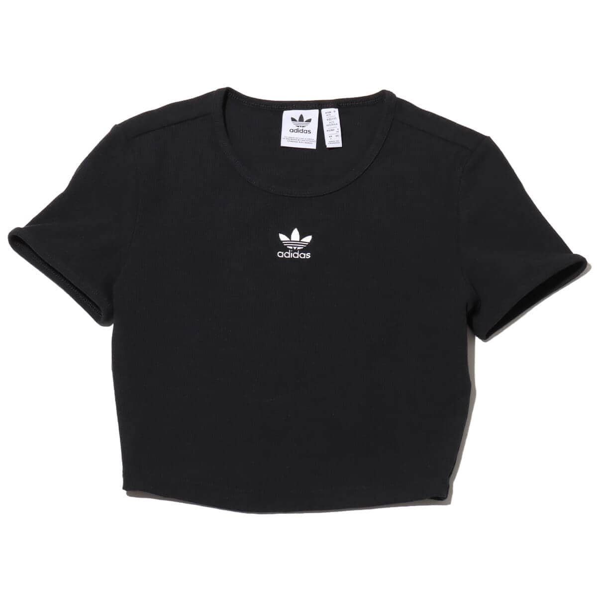 adidas RIB TEE BLACK 24SS-I