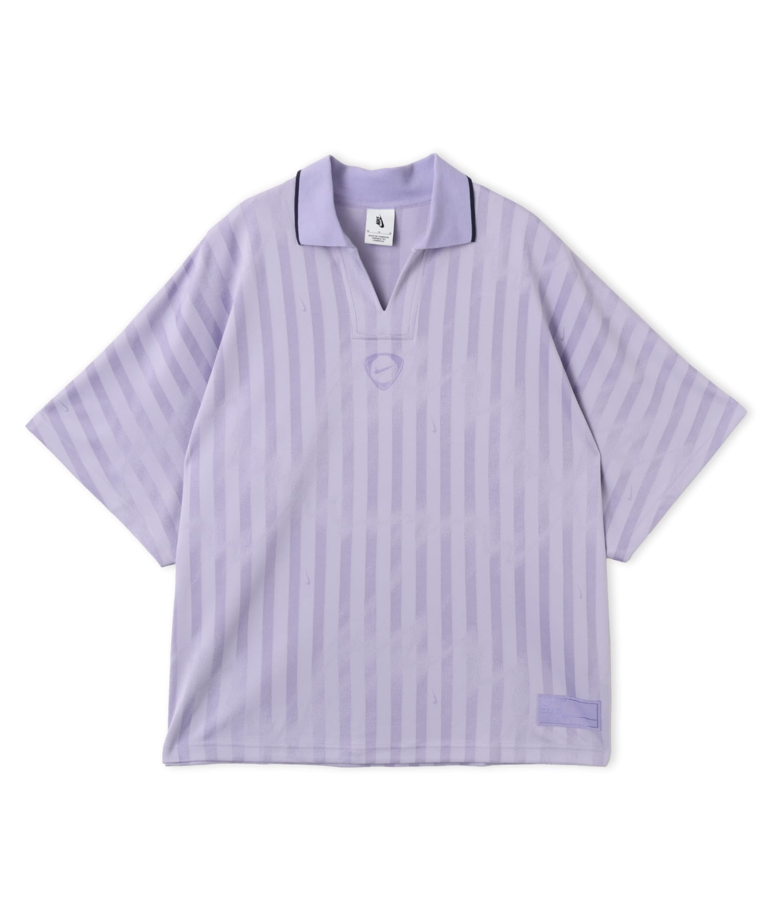 NIKE W RNWY JERSEY TOP PURPLEのメイン画像