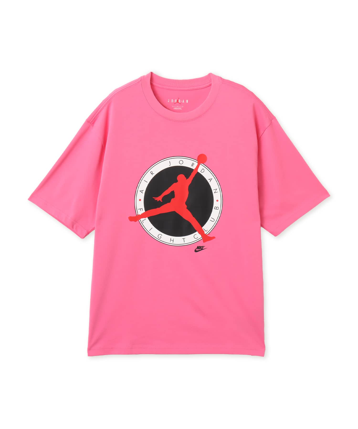 JORDAN BRAND M J AJ FLT CLB SS CREW PINKSICLE/(UNIVERSITY RED)のメイン画像